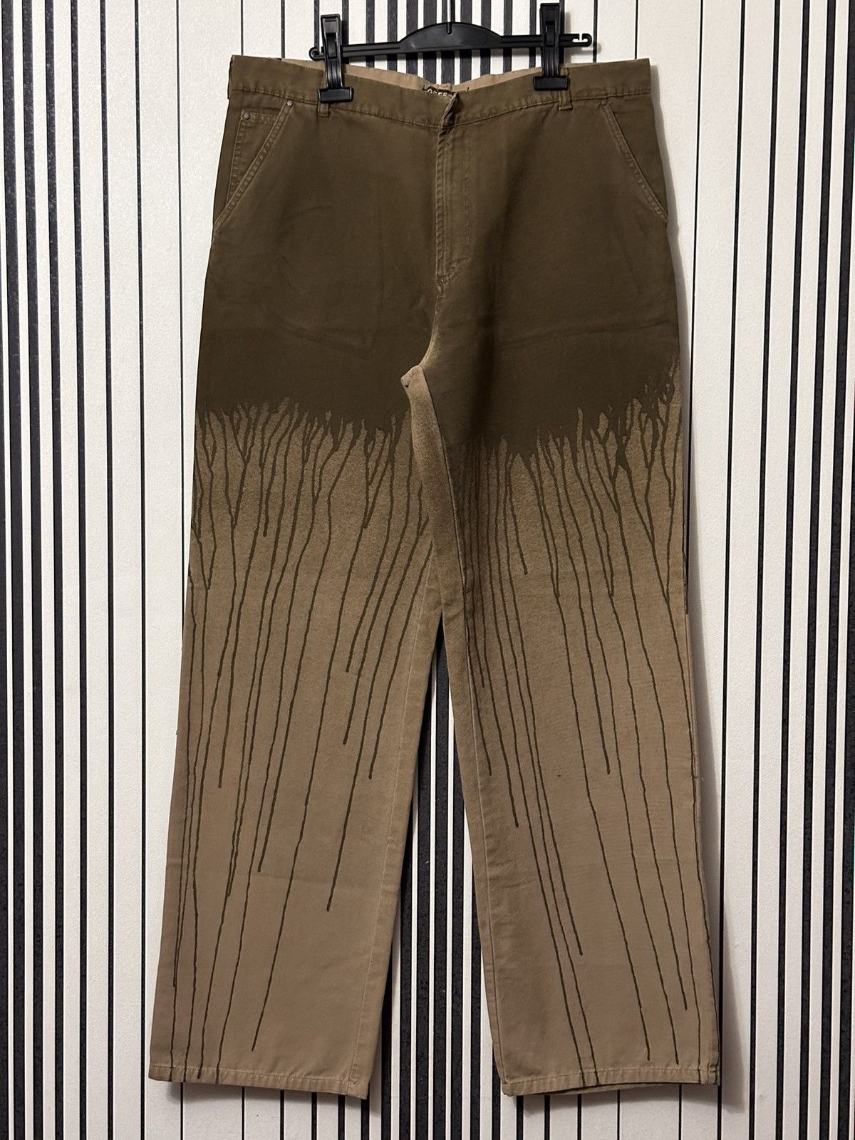 Gianfranco Ferre 2004 Gianfranco Ferre Army-Military Rarest Denim Pants Size US 37 - 1 Thumbnail
