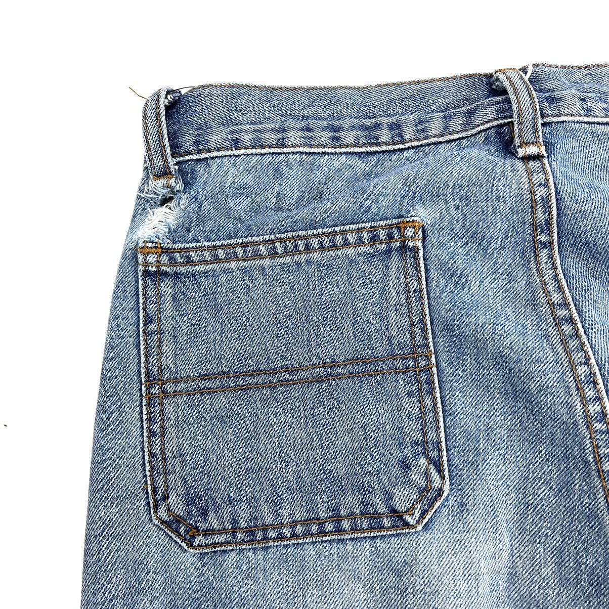If Six Was Nine × Japanese Brand × Le Grande Bleu (L.G.B.) Y2k Georgia Love Bell Bottons Flared Jeans Bootcut Lgb Goa Size 28" / US 6 / IT 42 - 18 Thumbnail