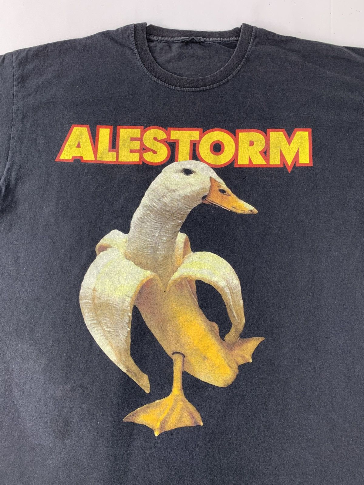 Other Alestorm Banana Duck Band Merch Printed Tee Size US L / EU 52-54 / 3 - 4 Thumbnail