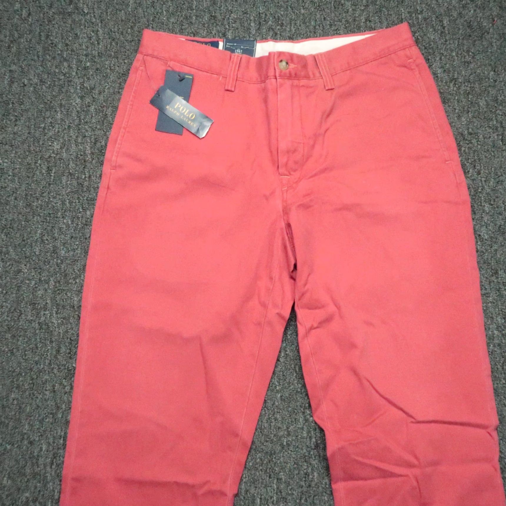 Polo Ralph Lauren Polo Ralph Lauren Pants Men Bedford Red Chino Classic Cotton Twill 32x30 NWT Size US XS / EU 42 / 0 - 2 Thumbnail