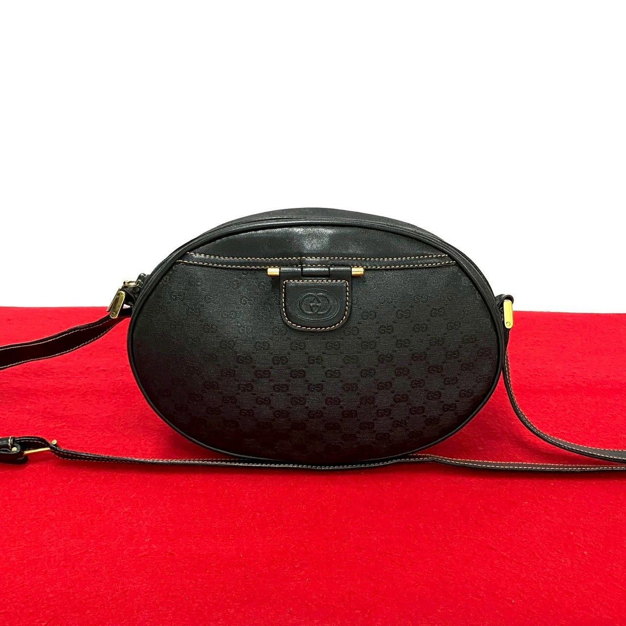 Gucci Gucci Shoulder Bag Black Leather Size ONE SIZE - 1 Thumbnail