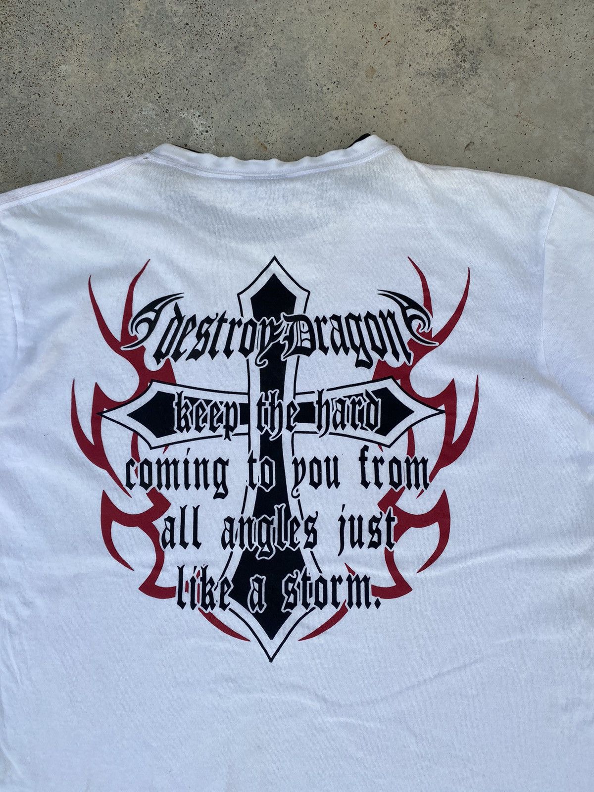 14th Addiction Japanese Brand Cross Wild Poems Punk Tees Size US M / EU 48-50 / 2 - 2 Thumbnail