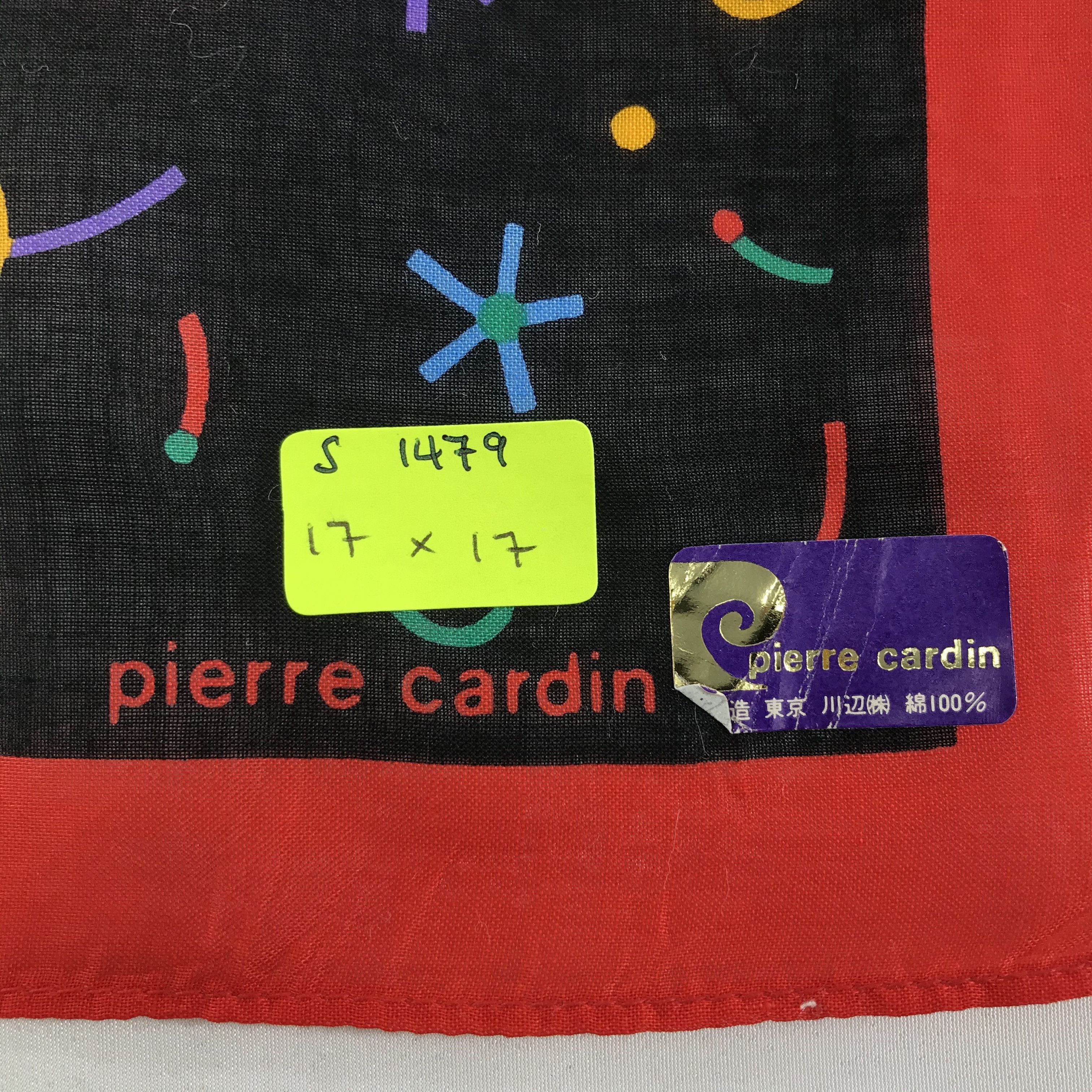 Pierre Cardin × Vintage Pierre Cardin Bandana / Handkerchief / Neckerchief - S1479 Size ONE SIZE - 5 Thumbnail