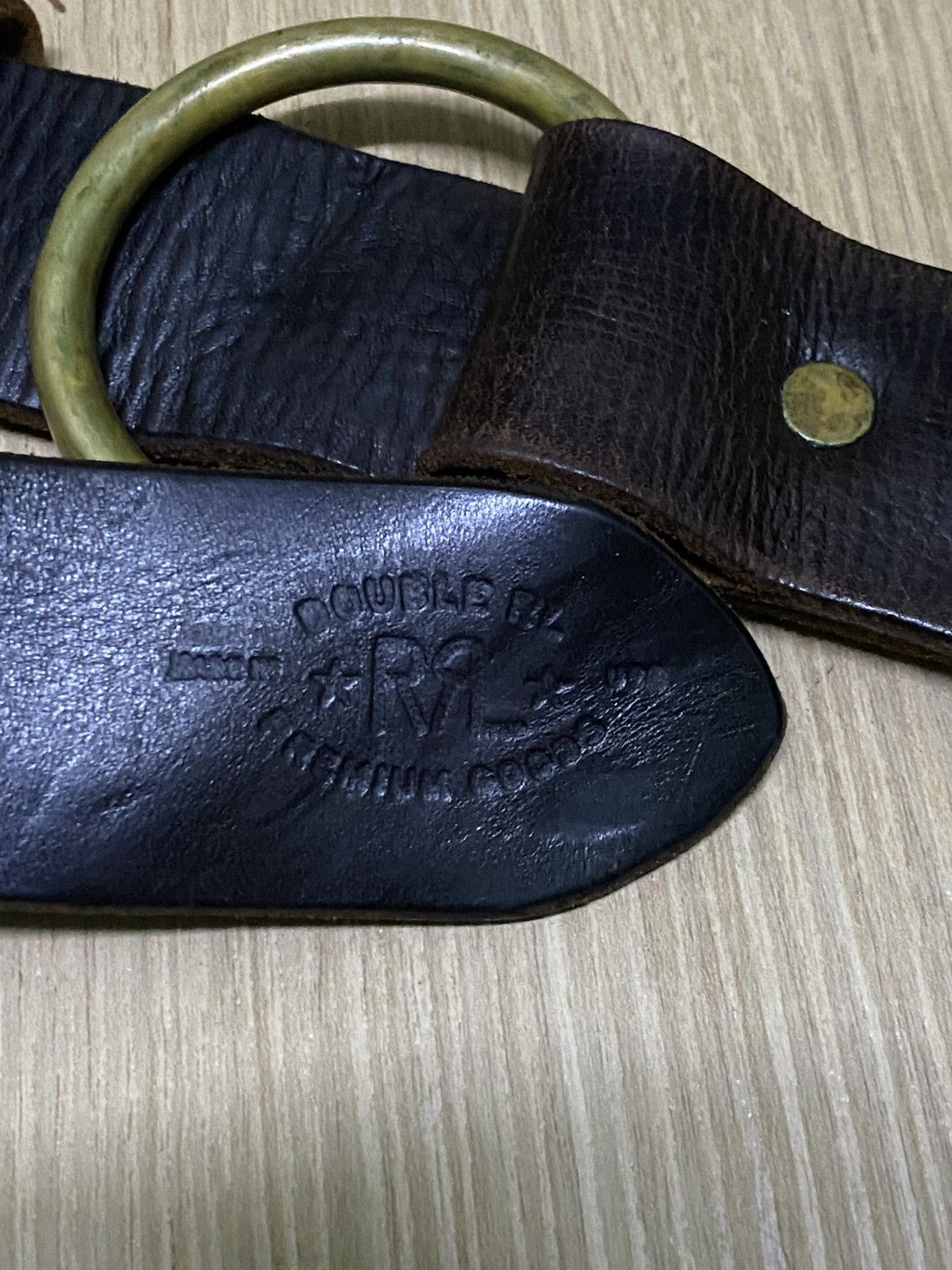 RRL Ralph Lauren RRL Double RL Ralph Lauren Leather Belt Size ONE SIZE - 6 Thumbnail