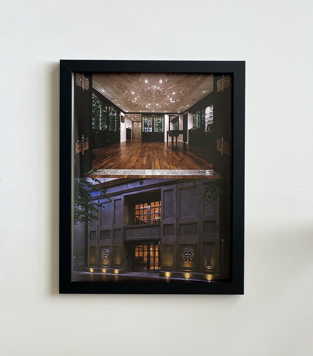 Chrome Hearts Chrome Hearts showroom 9x11 Framed poster Size ONE SIZE - 1 Thumbnail