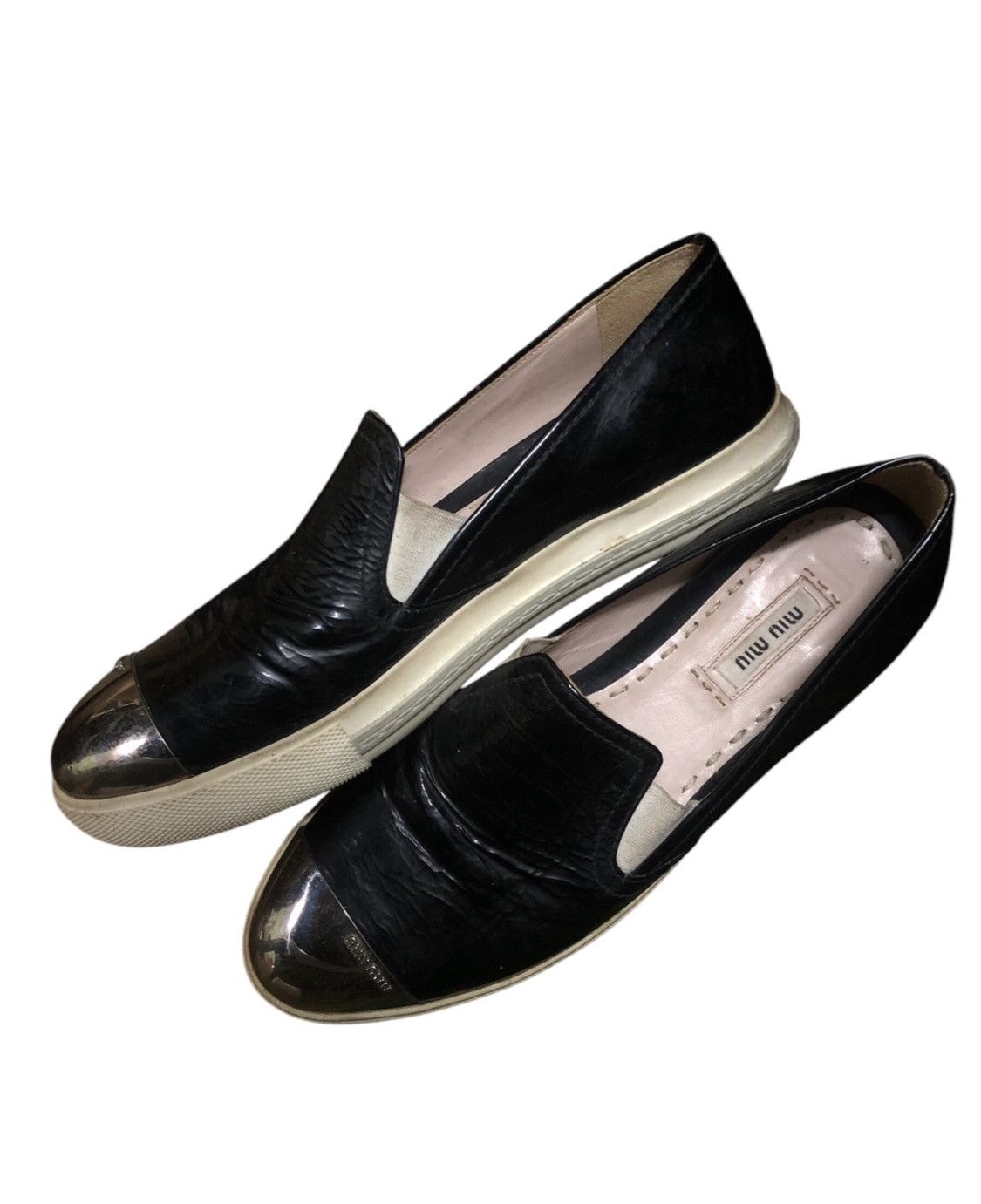 Issey Miyake × Miu Miu VINTAGE MIU MIU SHOES JAPANESE DESIGNER Size US 8.5 / IT 38.5 - 1 Thumbnail