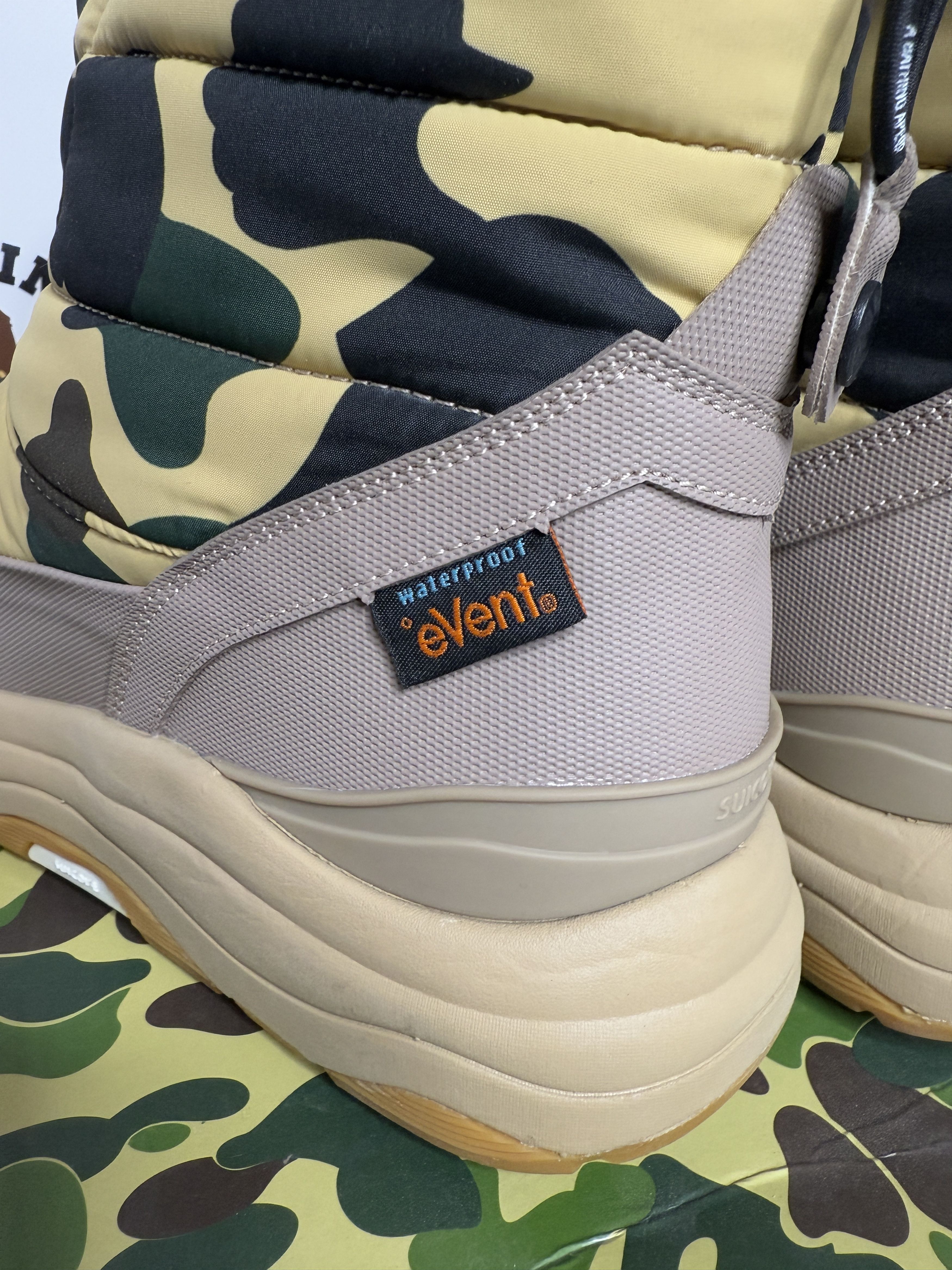 Bape × Suicoke BAPE X SUICOKE BOWER BOOTS YELLOW Size US 9 / EU 42 - 9 Thumbnail