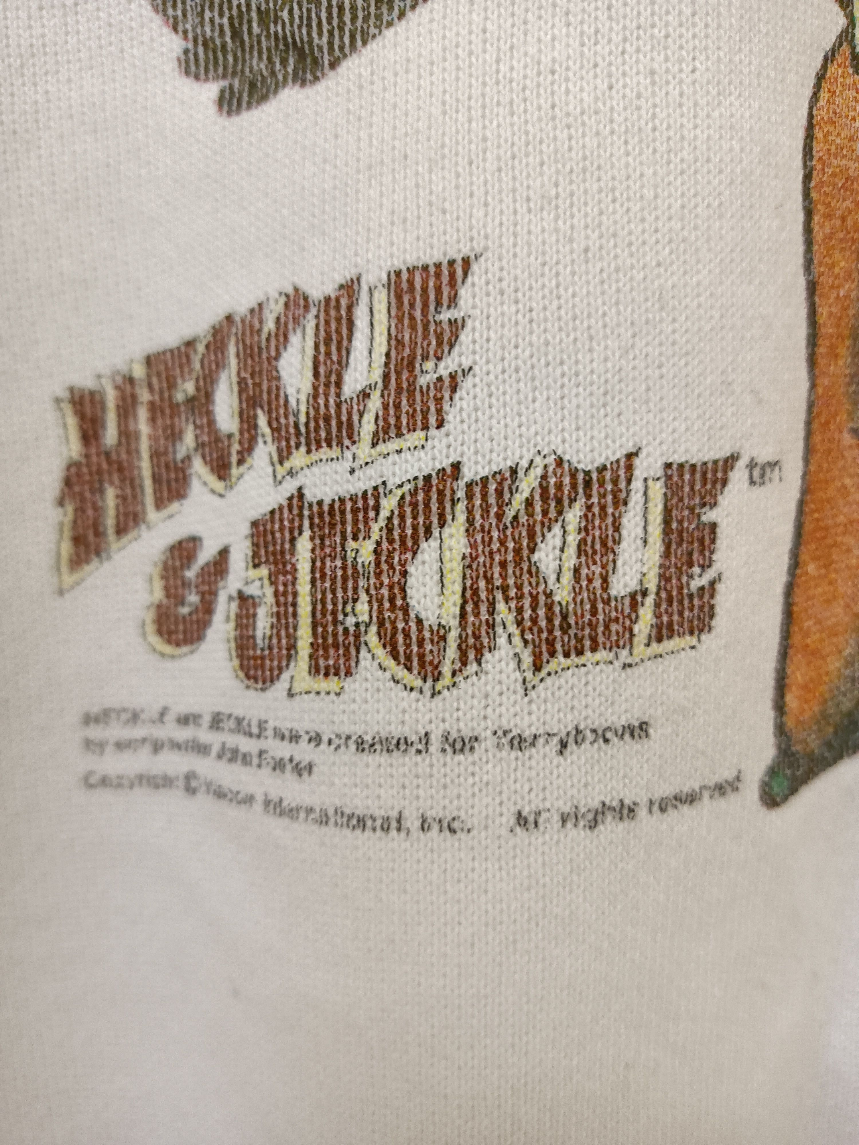 Vintage vintage sweatshirt Heckle & jeckle (stain) Size US M / EU 48-50 / 2 - 3 Thumbnail