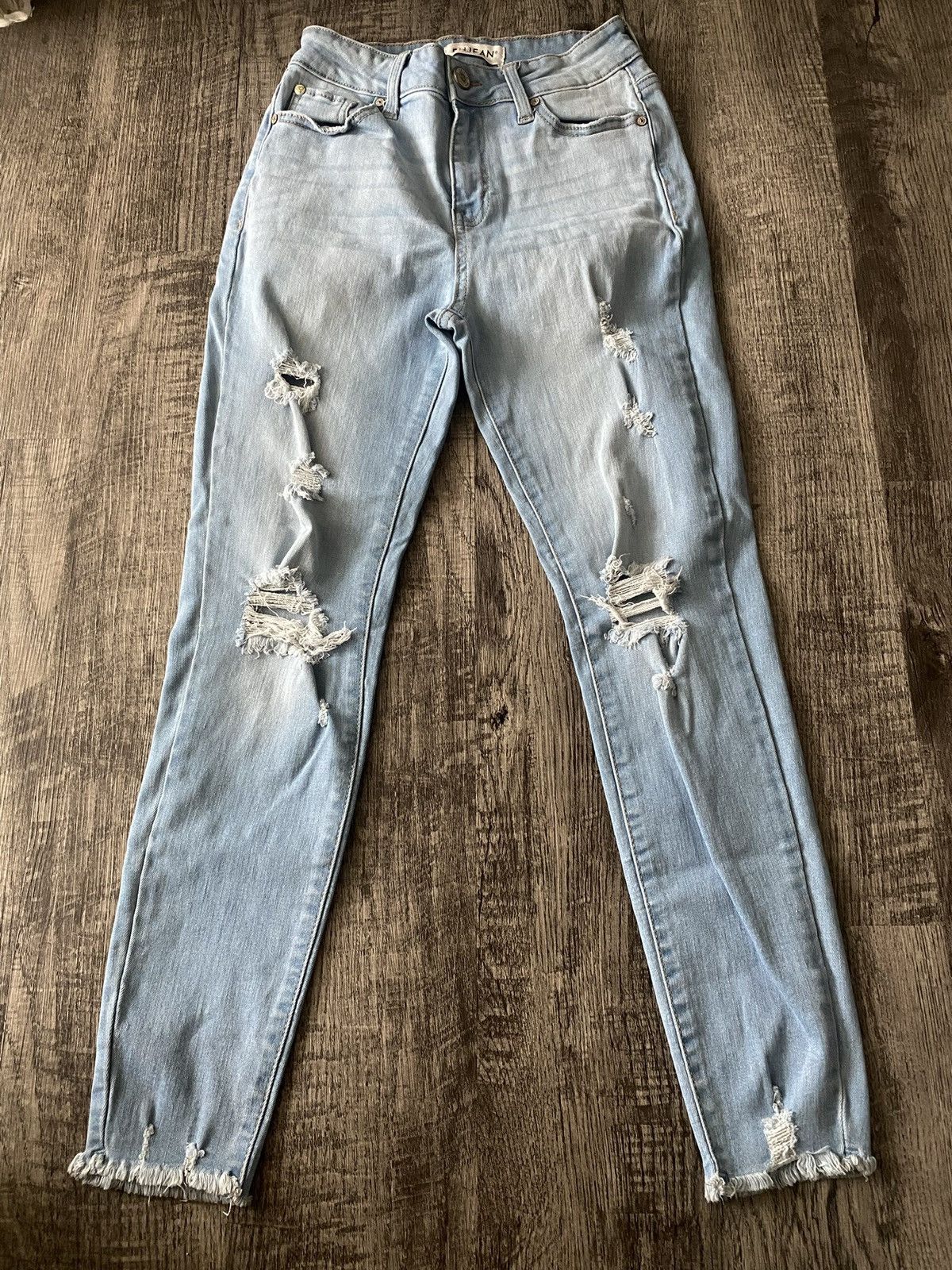 Vintage Fn Jeans (Size: 5) Size 27" / US 4 / IT 40 - 3 Thumbnail