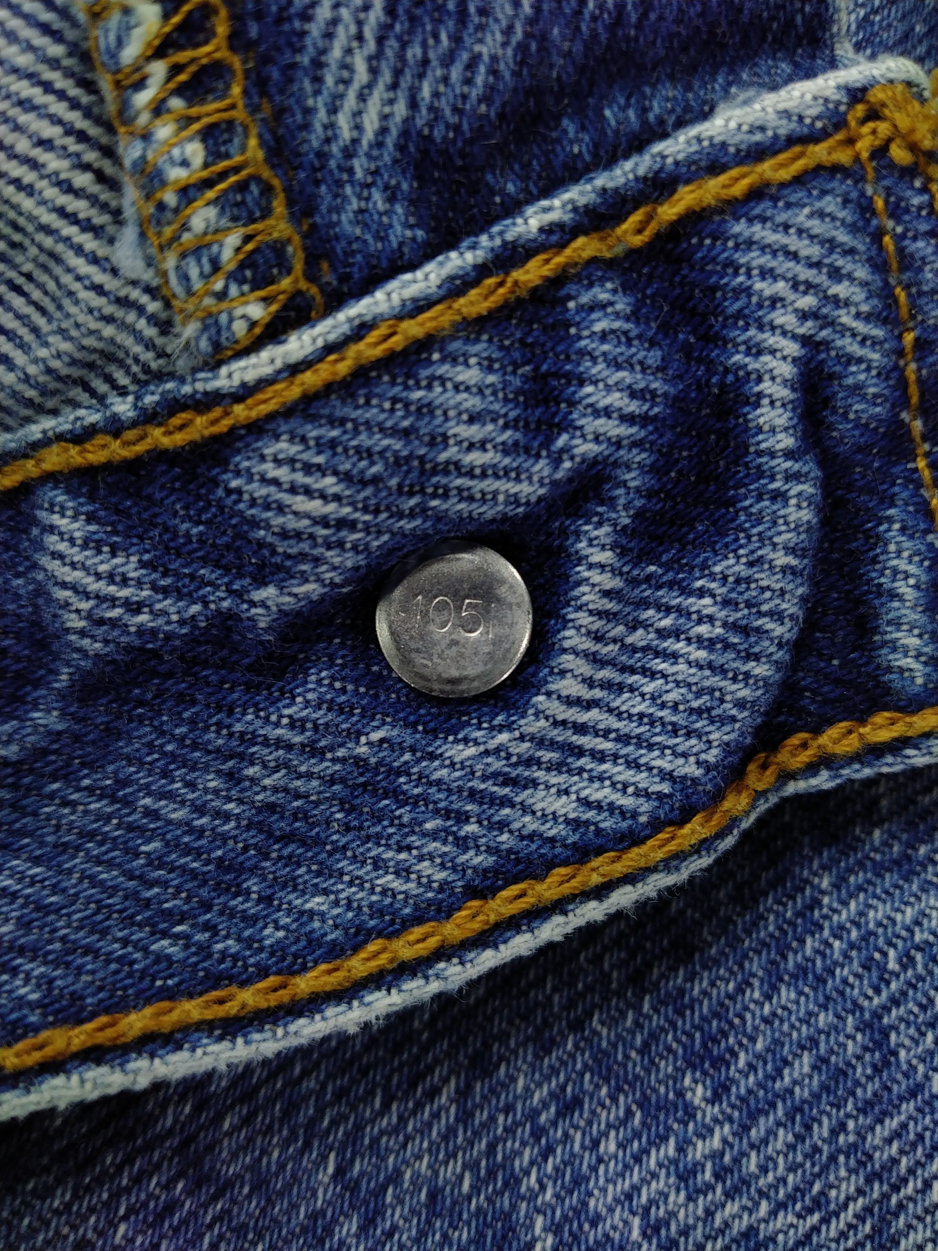 Levi's Faded Blue Vintage Levi's 550 Relaxed Fit Denim 33x29 -JN722 Size US 33 - 7 Thumbnail