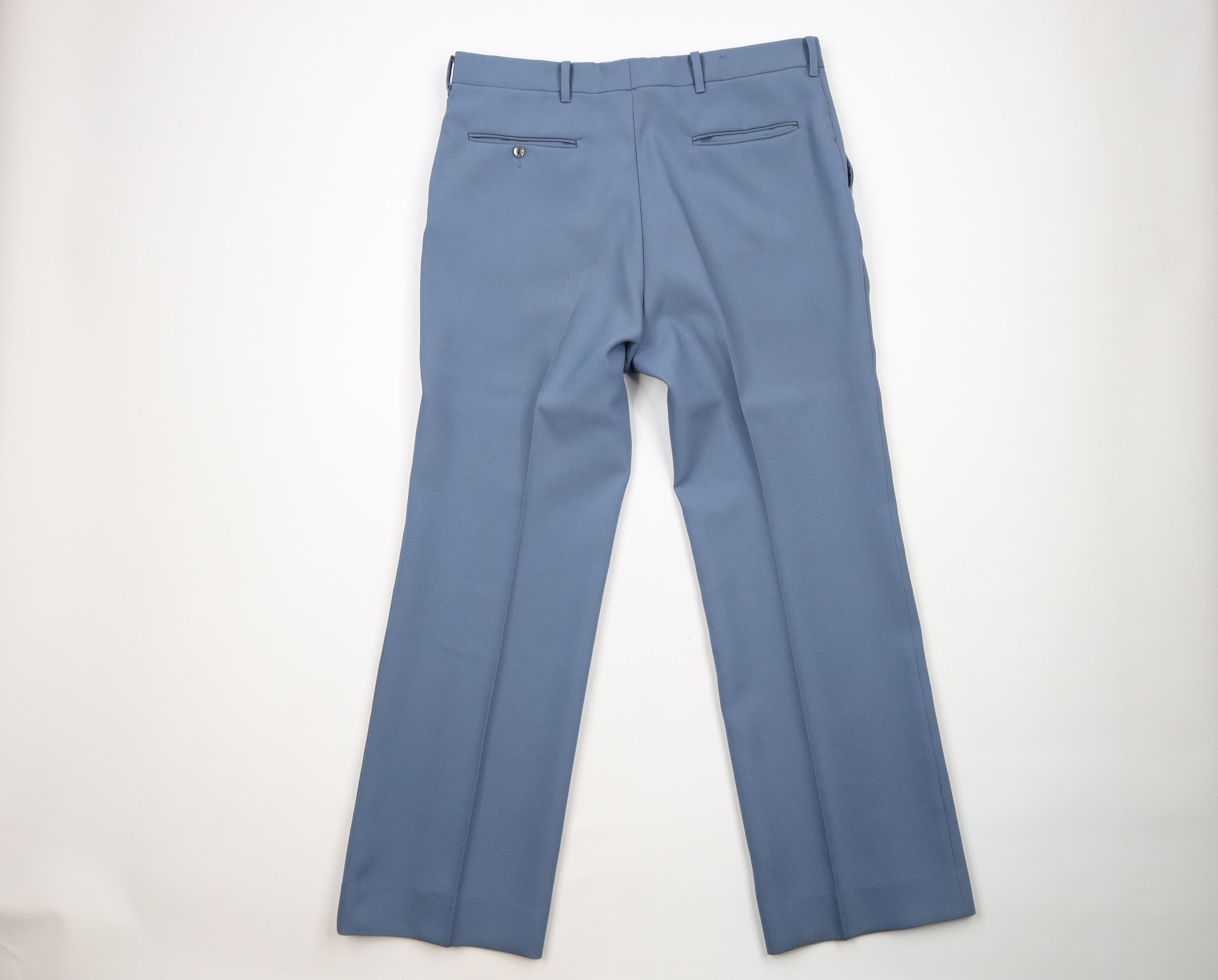 Vintage Vintage 70s Distressed 2 Piece Suit Jacket Bell Bottoms Size 40R - 10 Thumbnail