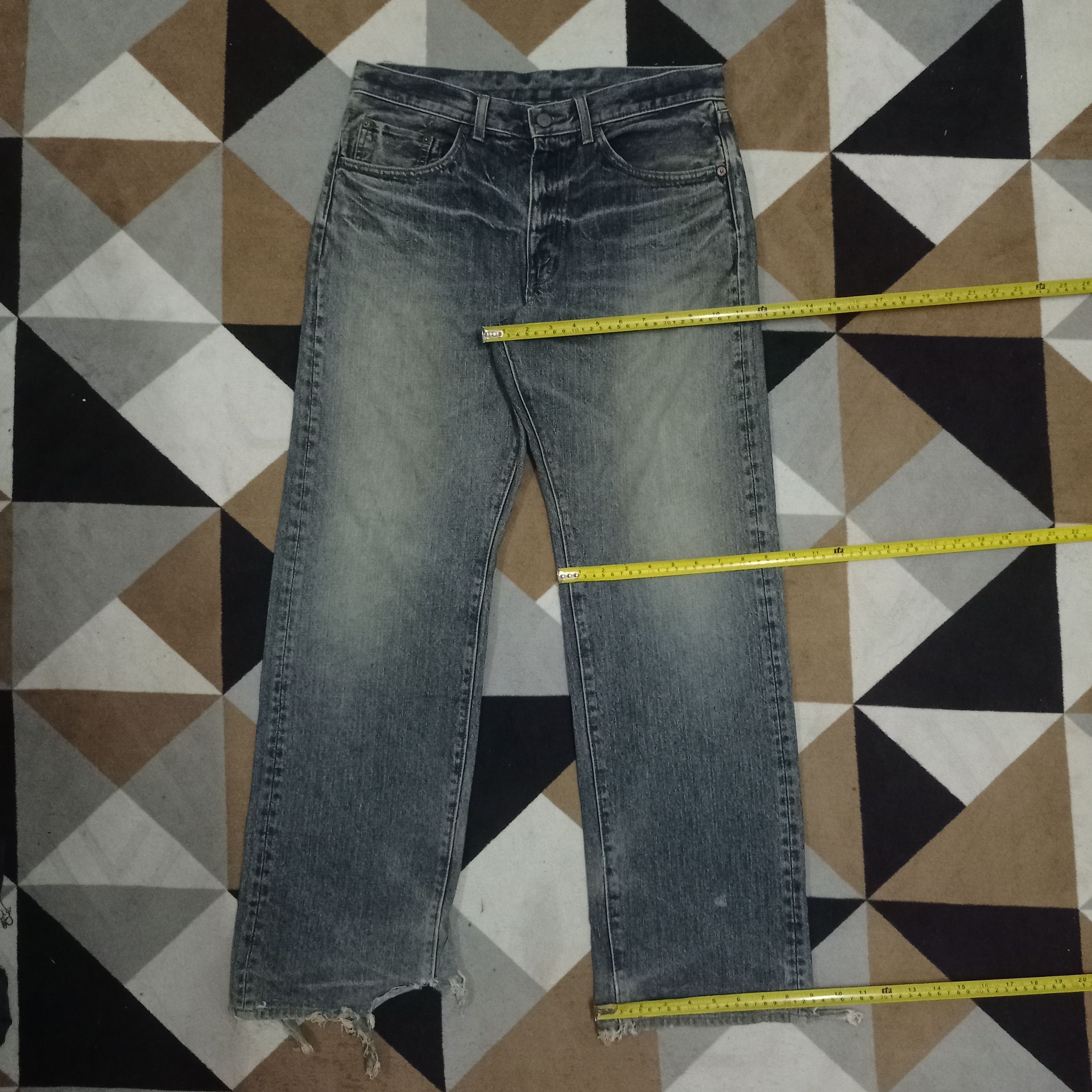 Japanese Brand Vintage Japanese Brand Thrashed Style Baggy Jeans Size US 32 / EU 48 - 10 Thumbnail