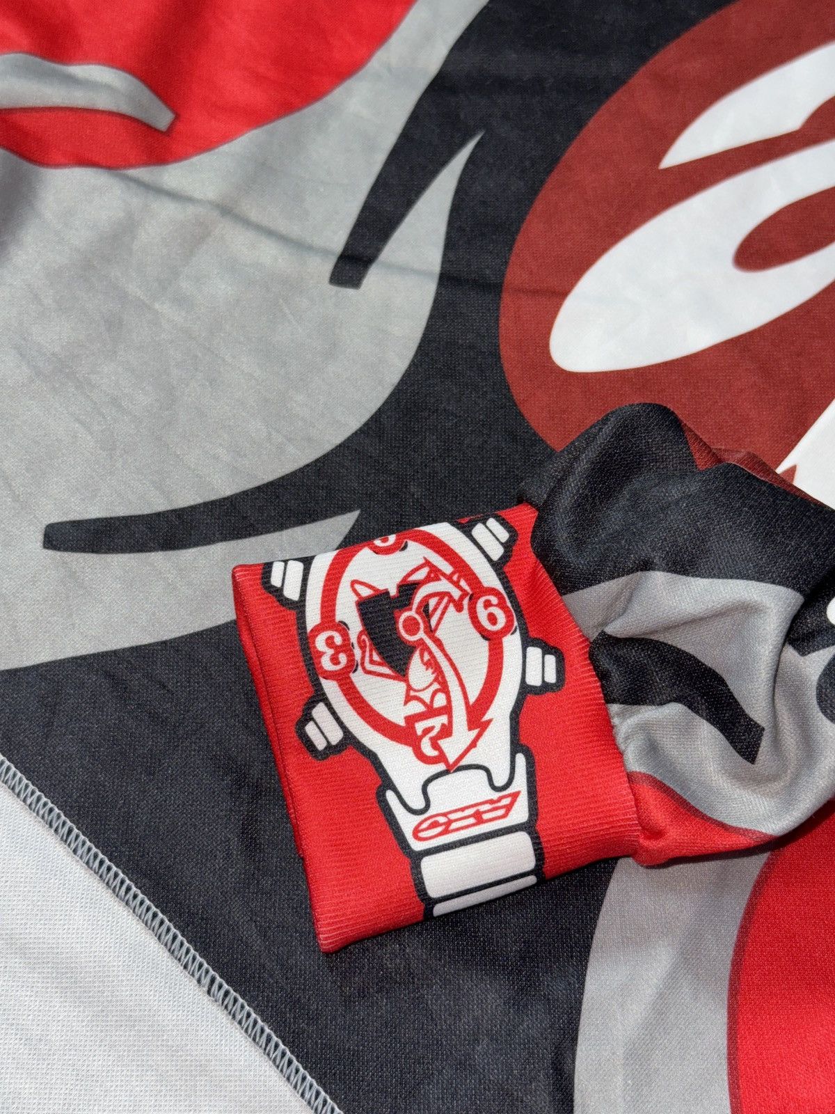 Vintage *RARE* VINTAGE 90s AXO SPORT RACING MOTOCROSS JERSEY Size US M / EU 48-50 / 2 - 11 Thumbnail
