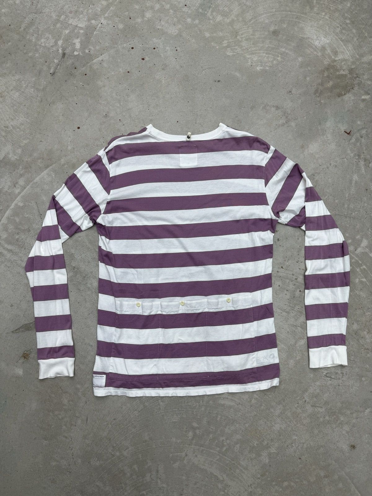 Visvim White and Pink Stripped VisVim LongSleeve Size US S / EU 44-46 / 1 - 2 Thumbnail