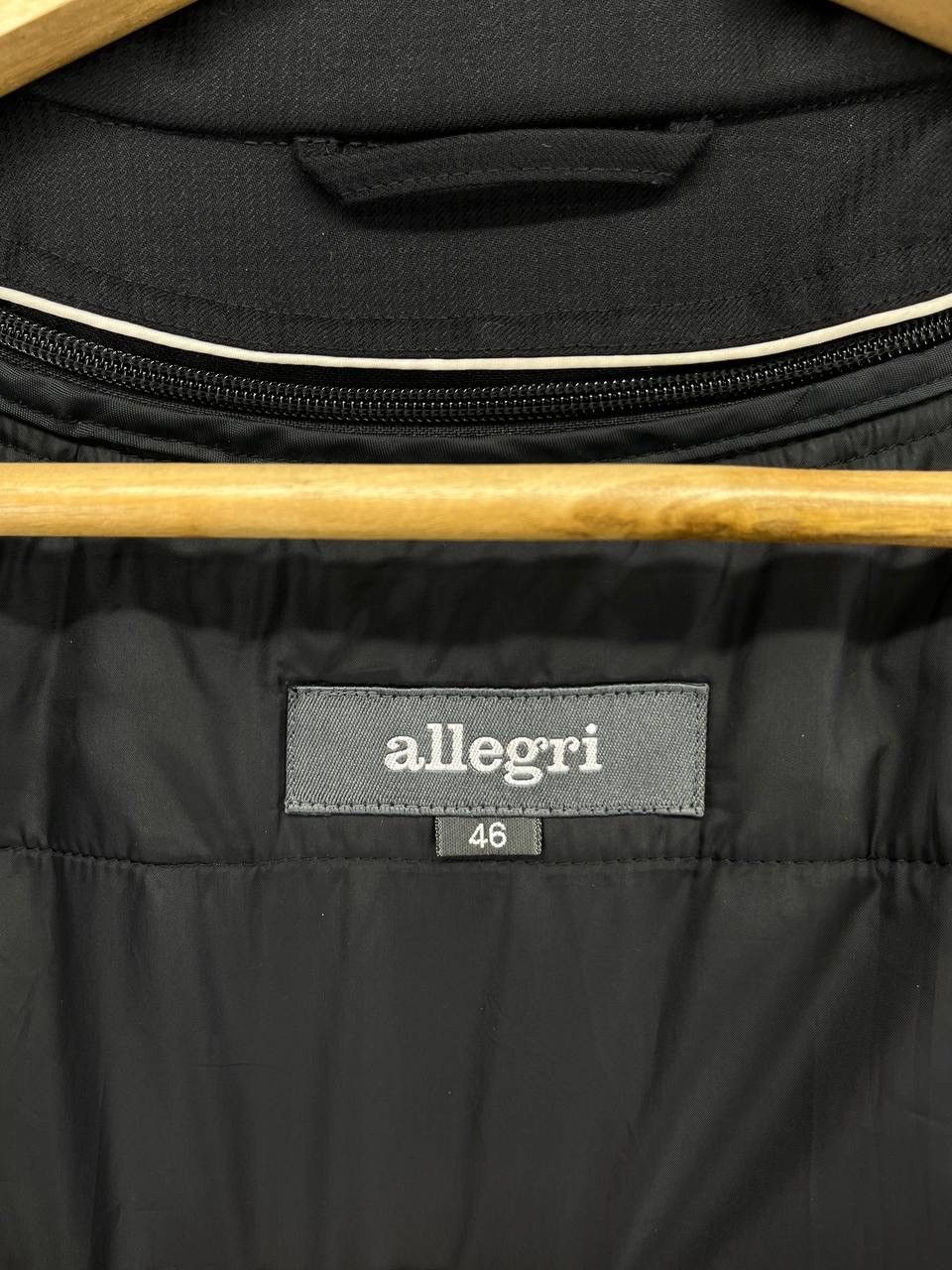 Allegri Vintage Allegri Thinsulate Black Rare Zip Up Long Jacket Size US M / EU 48-50 / 2 - 7 Thumbnail
