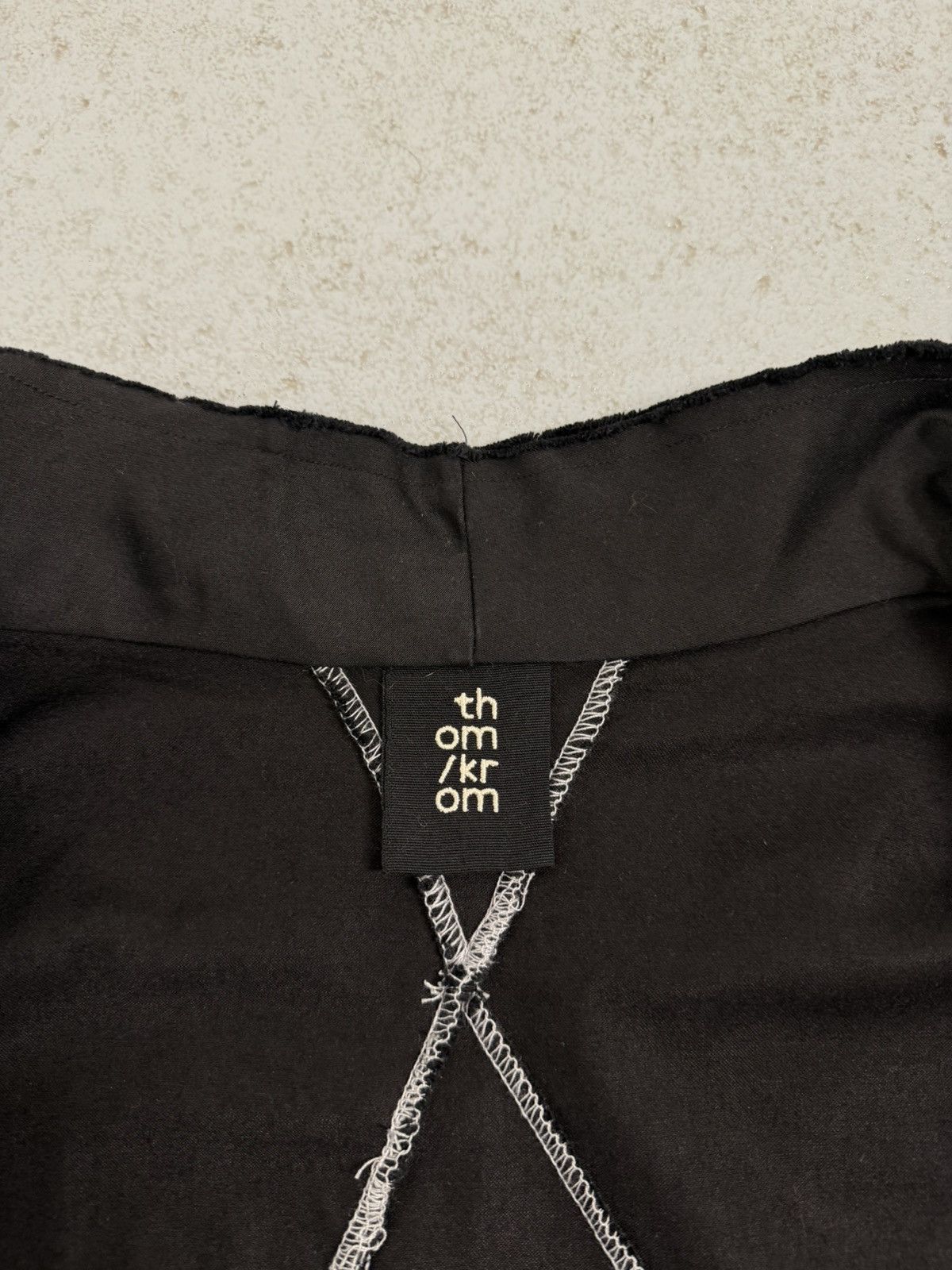 Thom Krom Avant-garde Thom Krom Sewn Zip Distressed Jacket Size US M / EU 48-50 / 2 - 12 Thumbnail