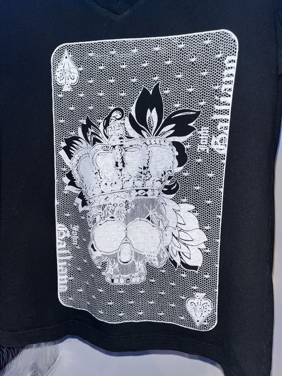 John Galliano Vintage John Galliano Y2K skull T-shirt, Large Authentic!! Size US M / EU 48-50 / 2 - 2 Thumbnail
