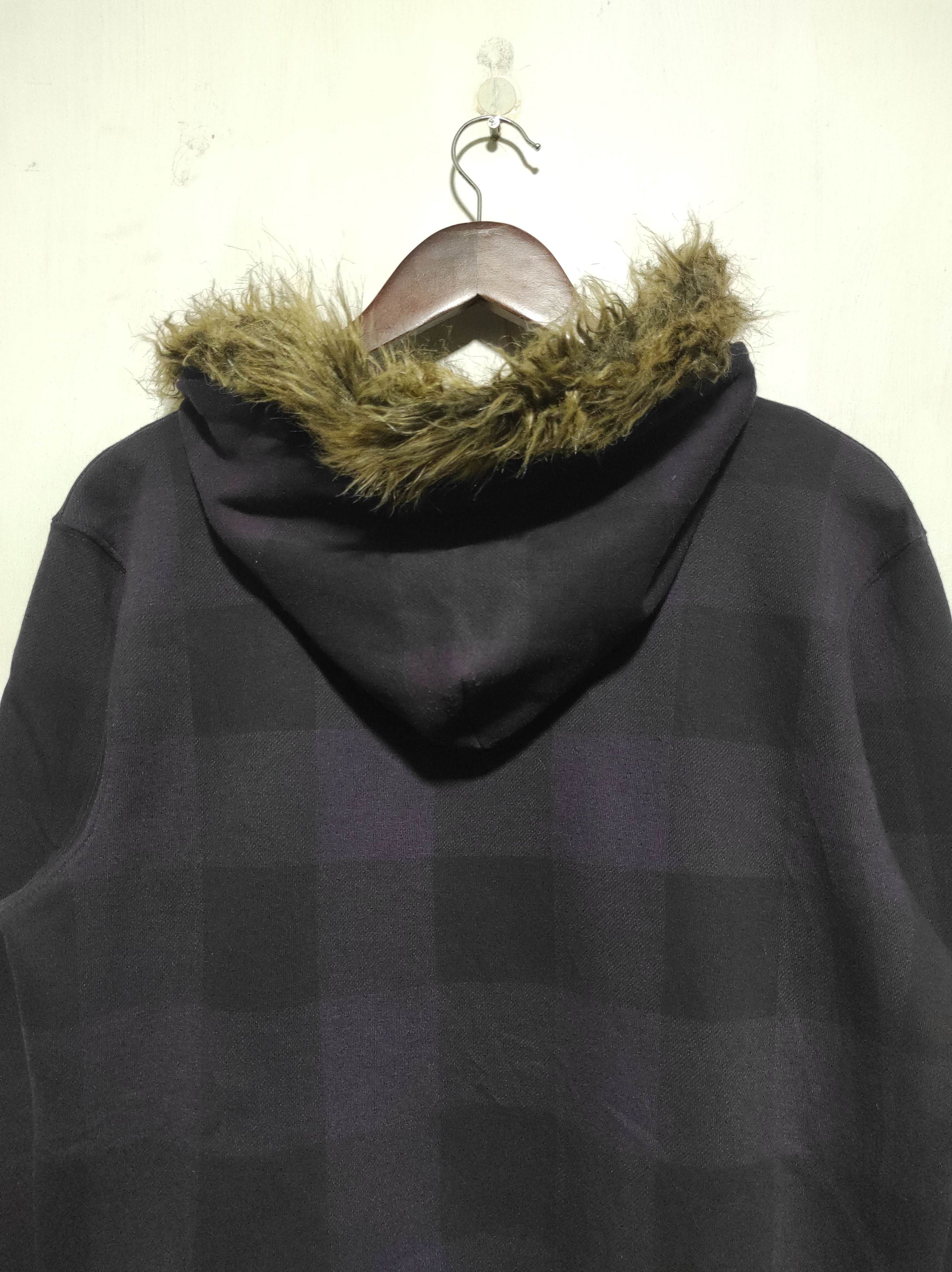 Japanese Brand I Love Hip Hop plaid zip fur hoodie ifsix LGB style Size US M / EU 48-50 / 2 - 15 Thumbnail