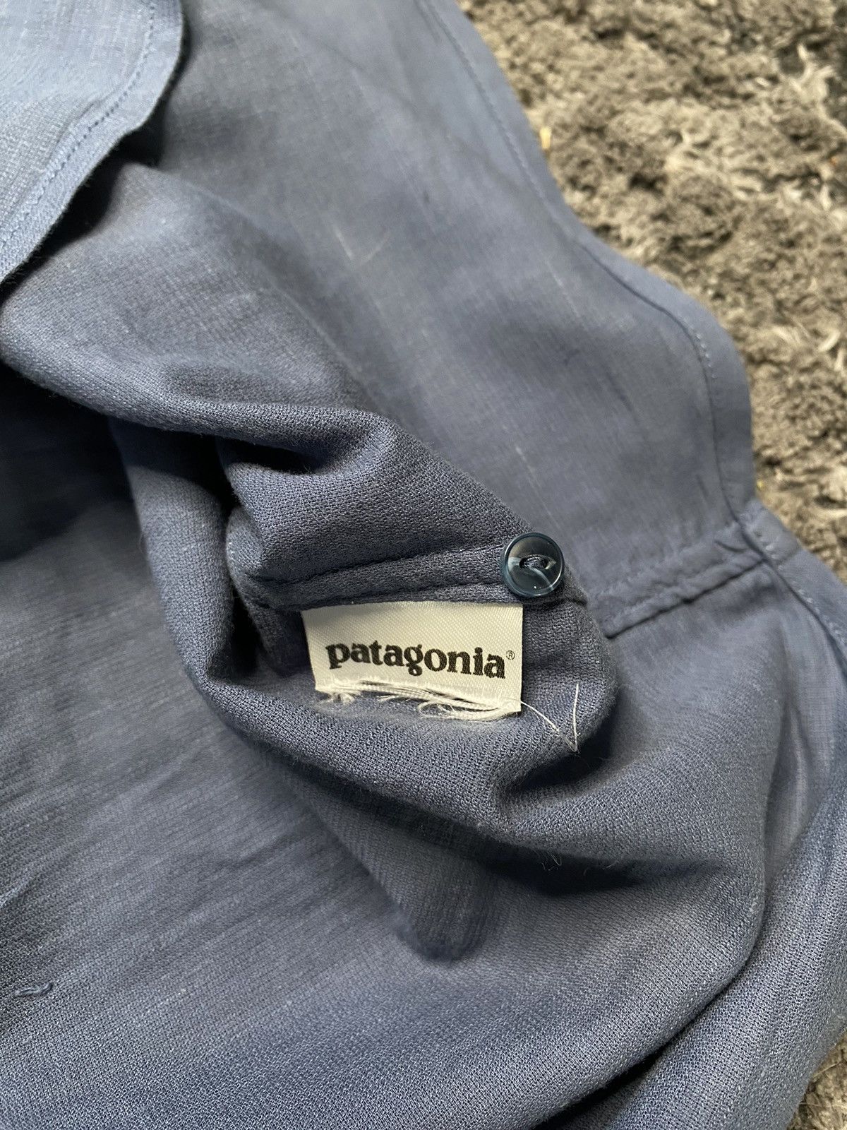 Patagonia Vintage Button Up Shirt Short Sleeve Sport Linien Patagonia Size S / US 4 / IT 40 - 6 Thumbnail