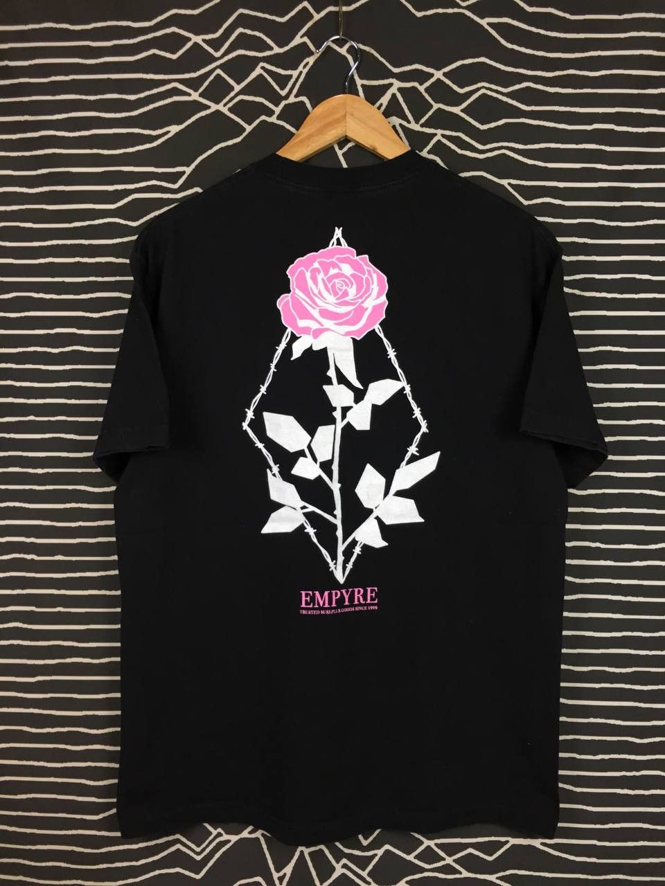 Empyre × Vintage Empyre Clothing Eden Flora Rose Black Tee Size US L / EU 52-54 / 3 - 1 Thumbnail