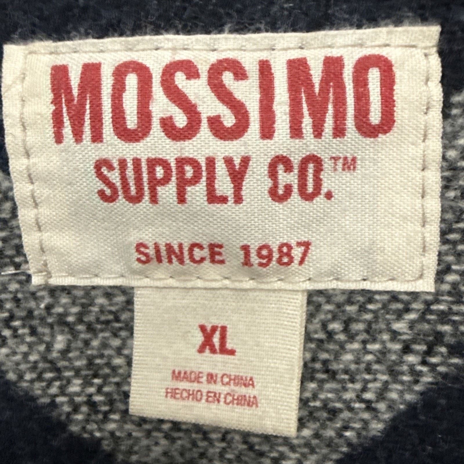Mossimo Mossimo Coat Womens XL Geometric Belted Hoodie Avant-Garde Size XL / US 12-14 / IT 48-50 - 7 Thumbnail