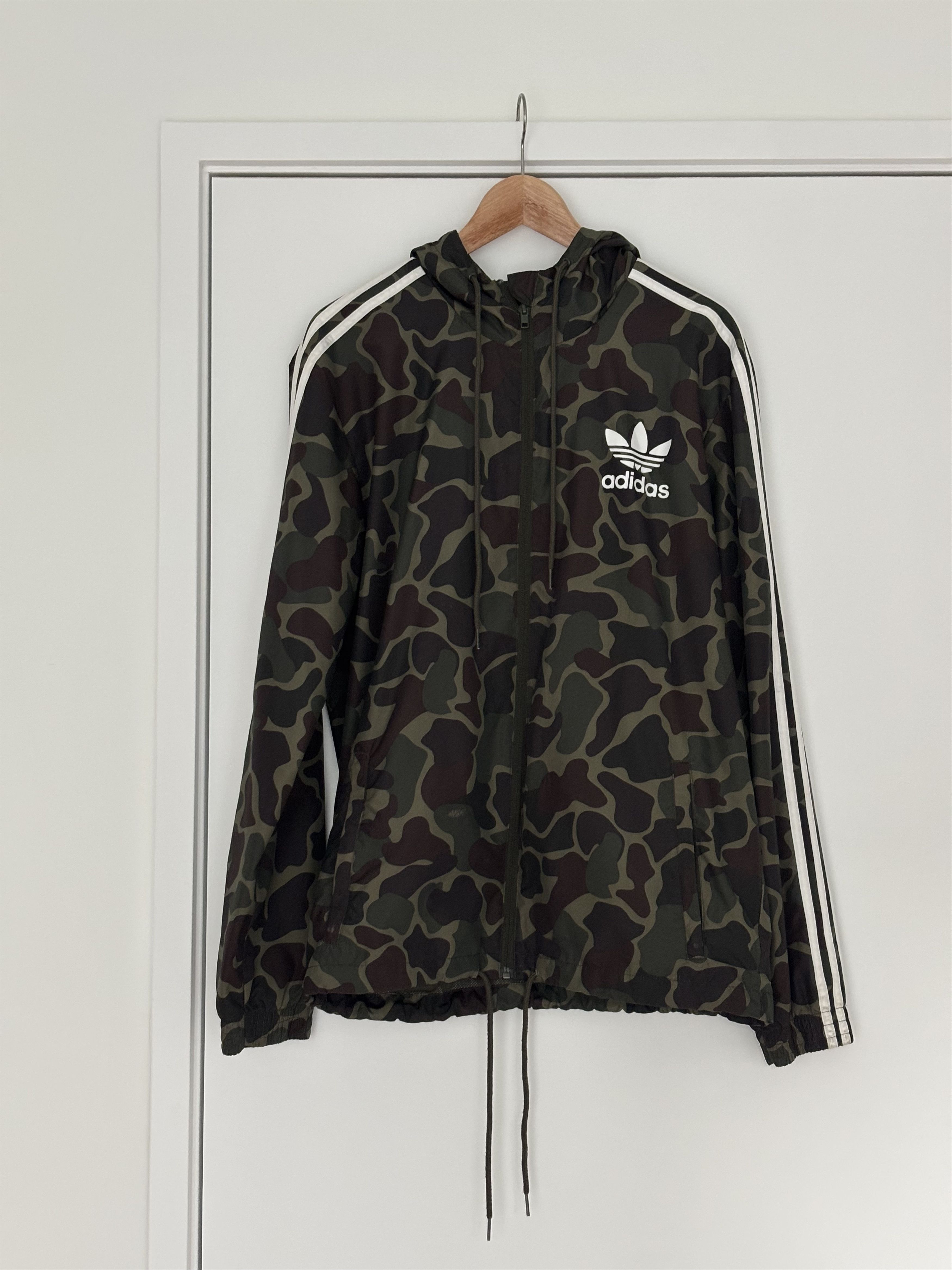 Adidas Camo windbreaker Size US M / EU 48-50 / 2 - 1 Thumbnail