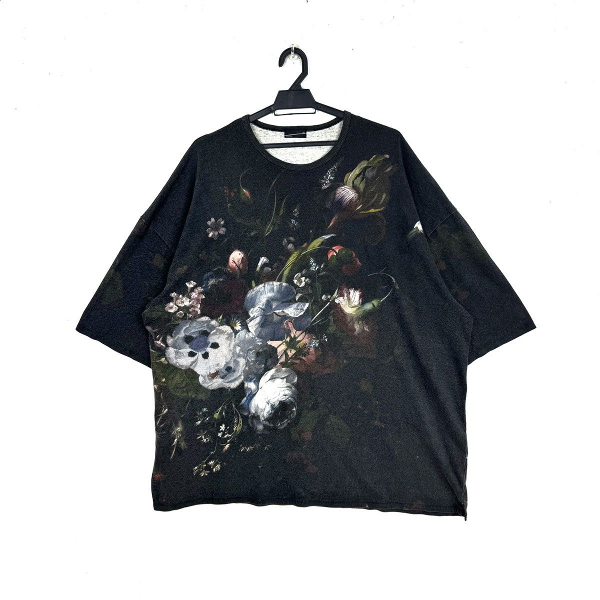 ladmusician big shirt 46 綿100% BIG T-SHIRT 14/1 T-CLOTH INKJET (FLOWER) - LAD MUSICIAN 「Area」