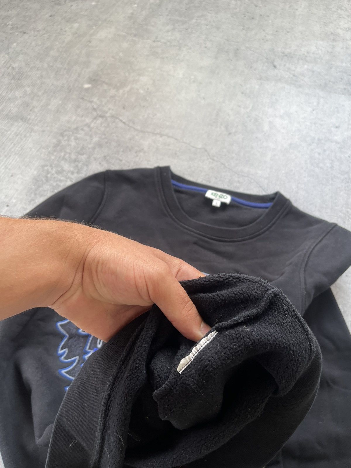 Kenzo Kenzo sweatshirt Y2K style tiger logo Size US XXS / EU 40 - 5 Thumbnail