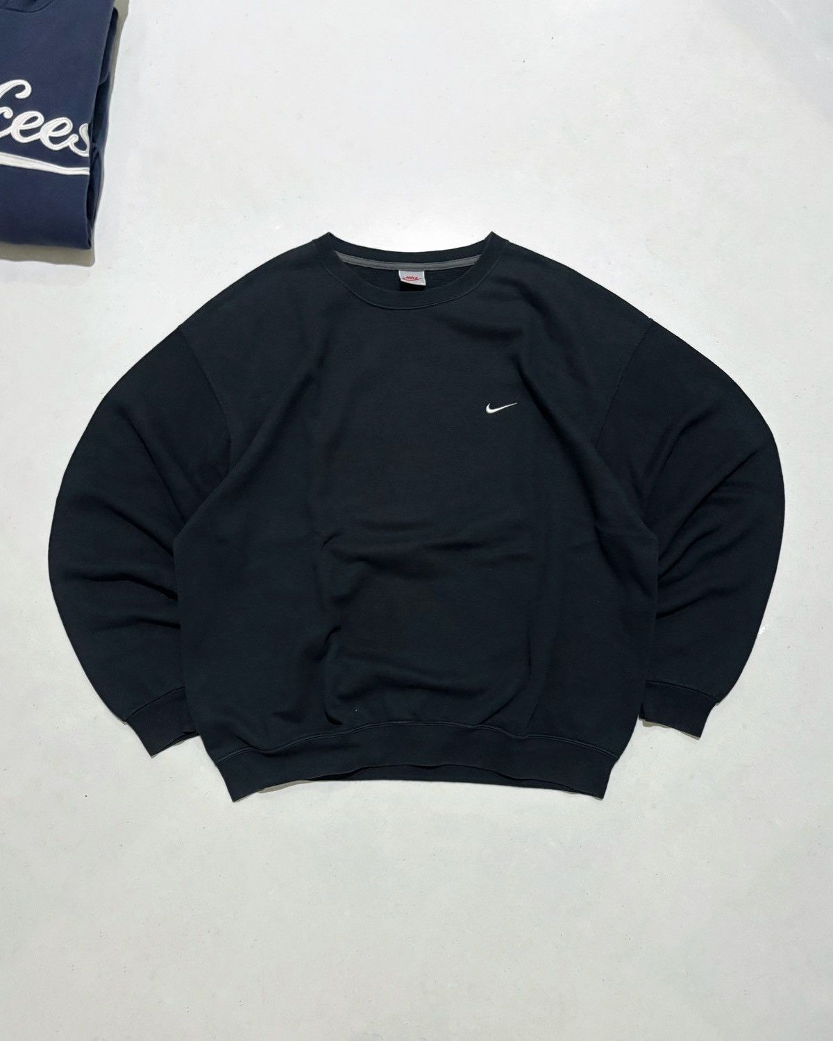 Nike Vintage 80s Sweatshirt Nike Small Swoosh Size US XL / EU 56 / 4 - 1 Thumbnail