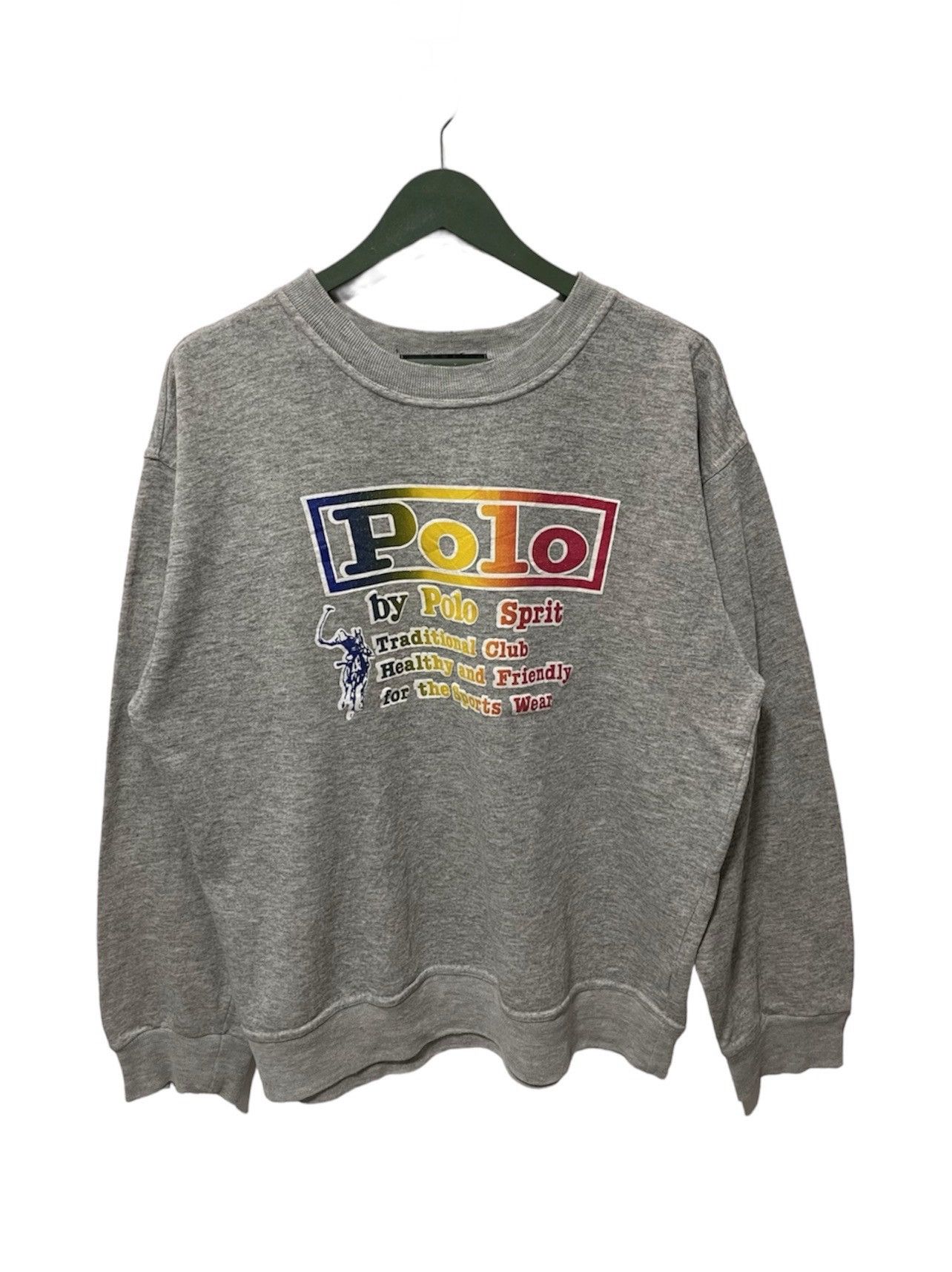 Japanese Brand × Vintage Y2k Polo By Polo Spirit Poem Sweatshirt Size US M / EU 48-50 / 2 - 1 Thumbnail