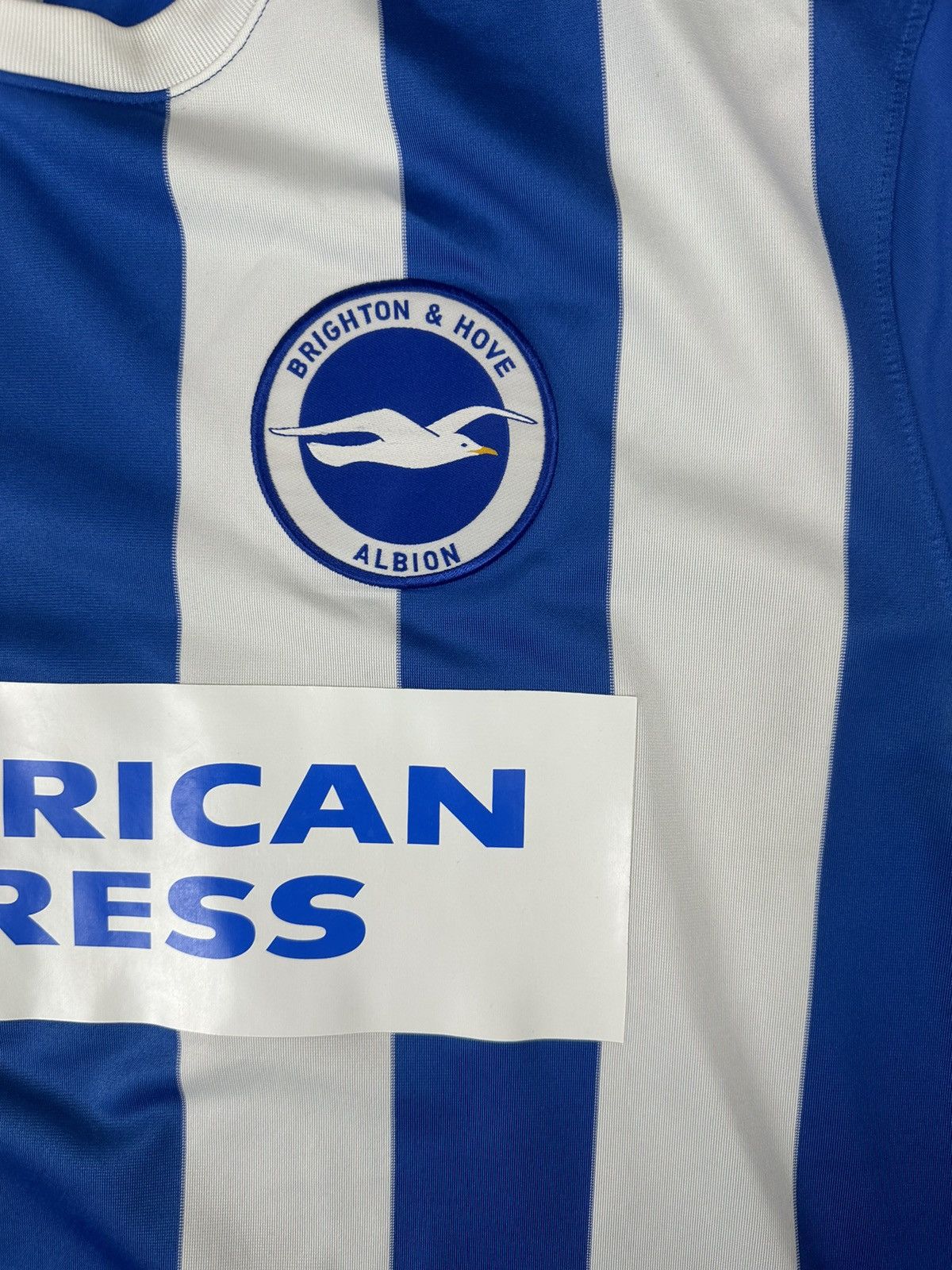 Nike Nike Brighton & Hove Albion Home 2014/16 Soccer Jersey Size US XL / EU 56 / 4 - 8 Thumbnail