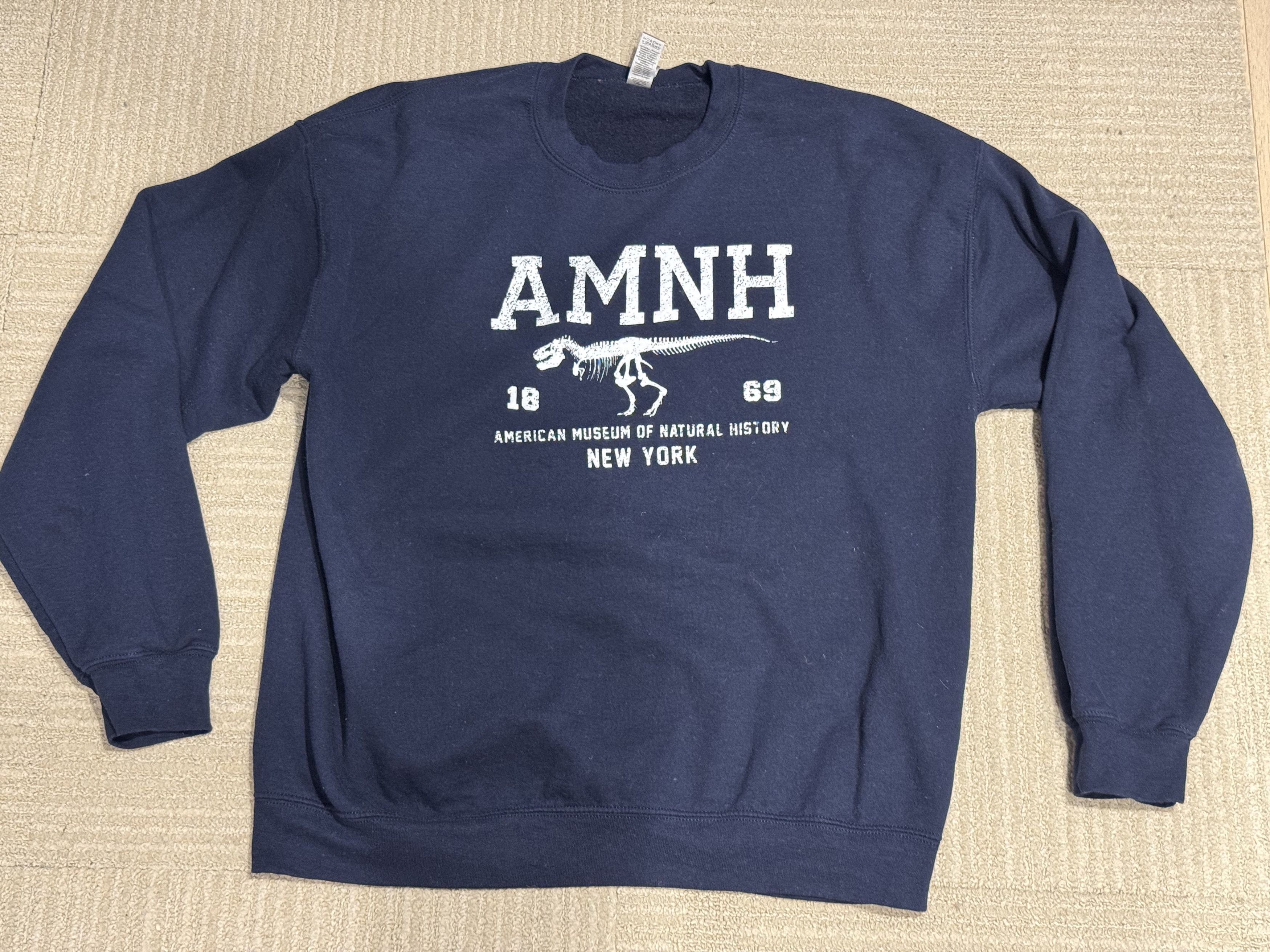 Gildan American Museum of Natural History sweatshirt Size US L / EU 52-54 / 3 - 1 Thumbnail