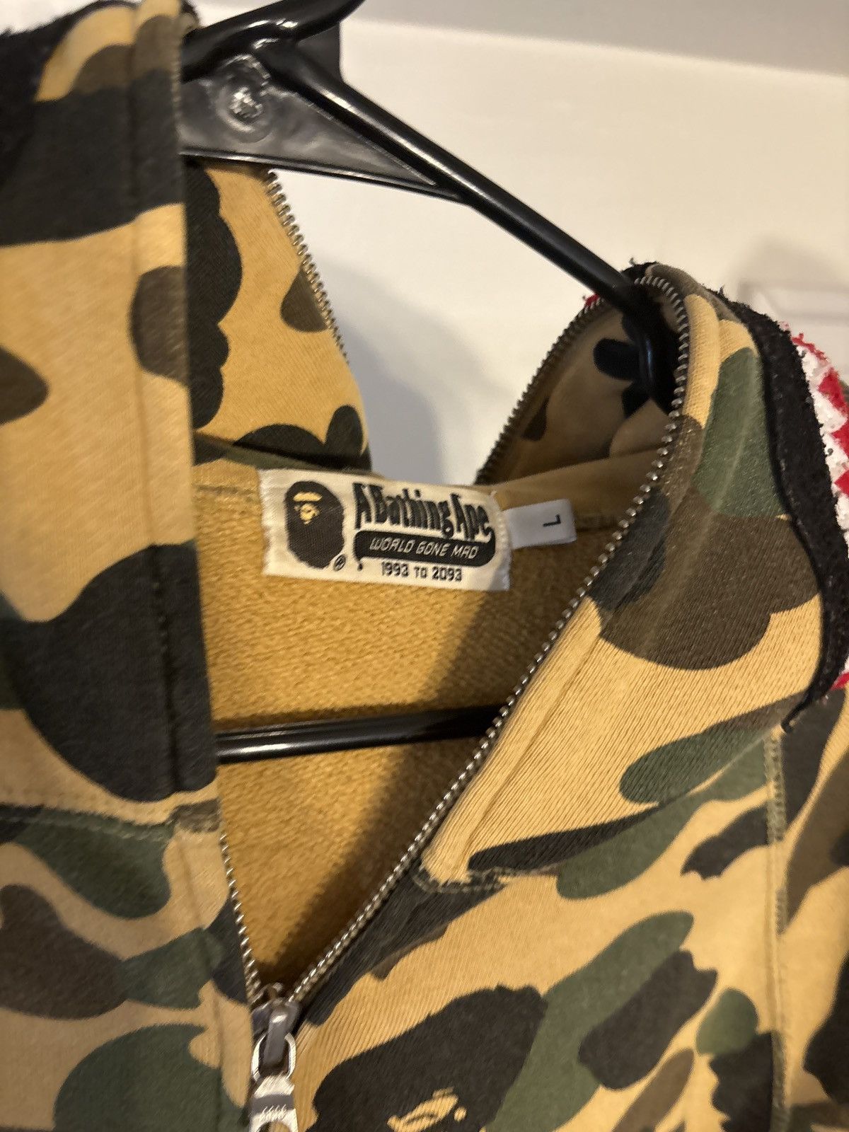 Bape PONR bape full zip up Size US L / EU 52-54 / 3 - 5 Thumbnail