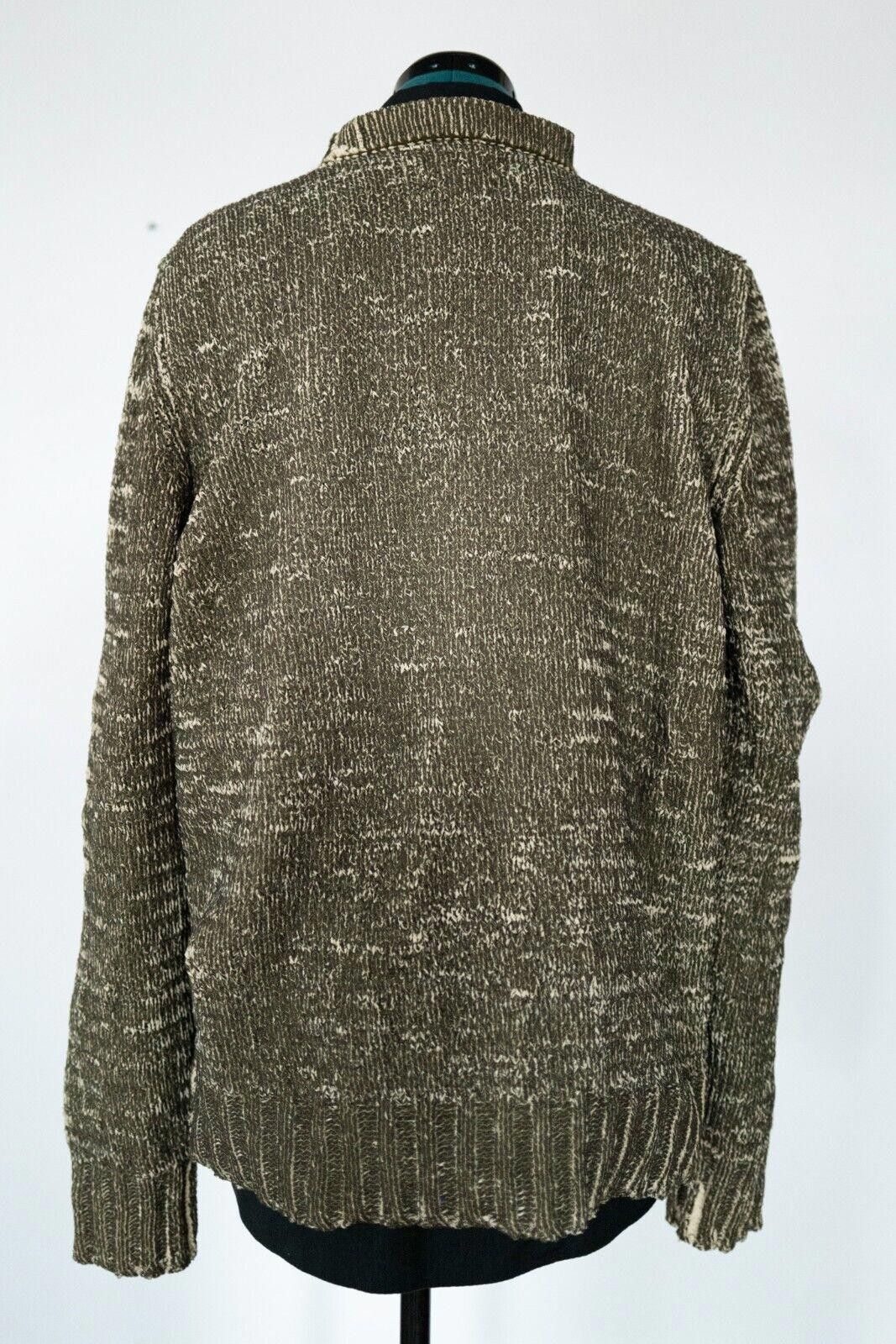 Stone Island Stone Island Mens Knit Green Sweater Sz. XL Size US XL / EU 56 / 4 - 3 Thumbnail
