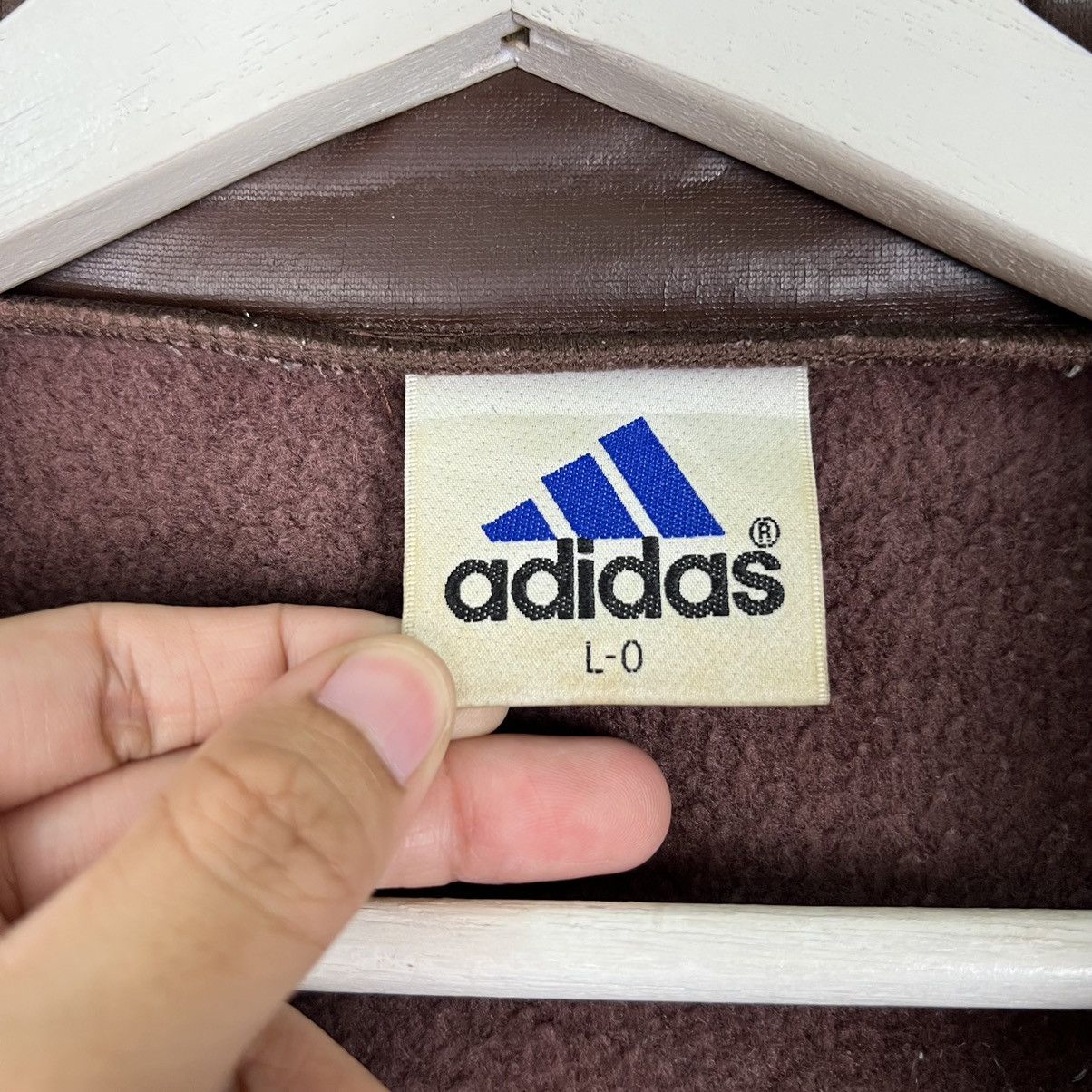 Adidas 🔥 VINTAGE 90s ADIDAS RUN DMC HIP HOP RAPPER SYNTETIC JACKET Size US L / EU 52-54 / 3 - 13 Thumbnail