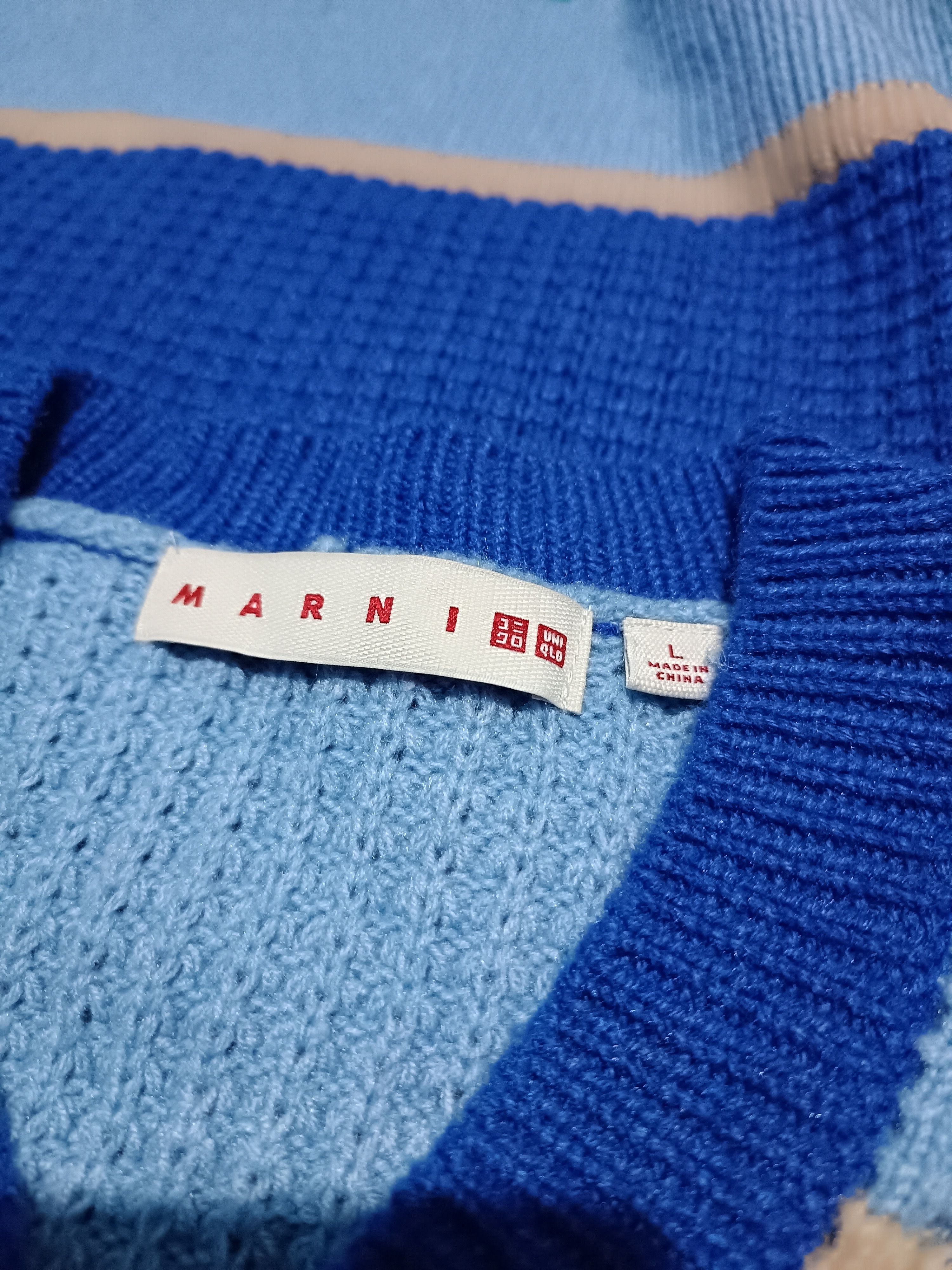 Marni × Uniqlo Beautiful Luxury Marni X Uniqlo Knit Sweater Size L / US 10 / IT 46 - 8 Thumbnail