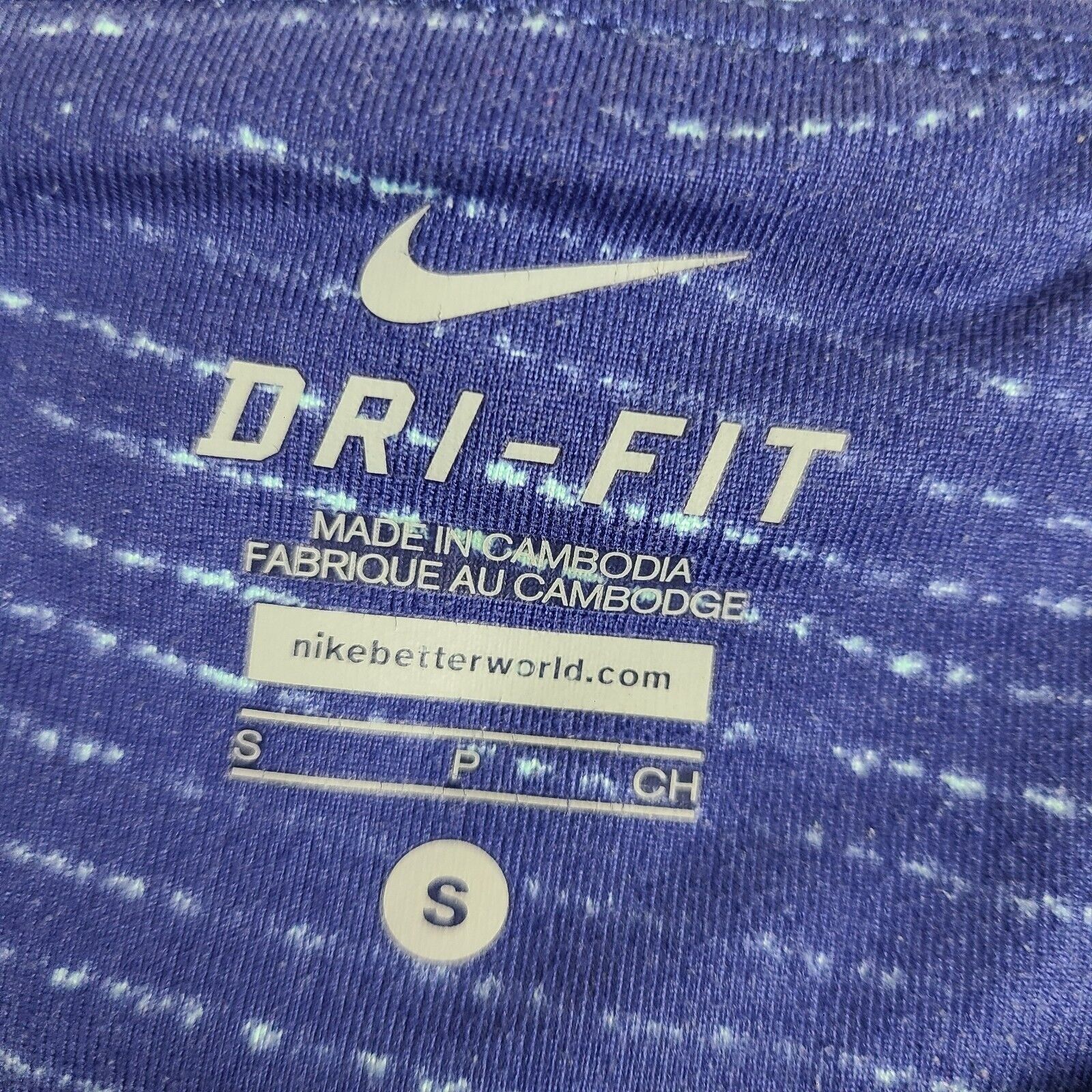 Nike Nike Running Dri-Fit Leggings Women's Size S Indigo and Teal Size 29" - 3 Thumbnail