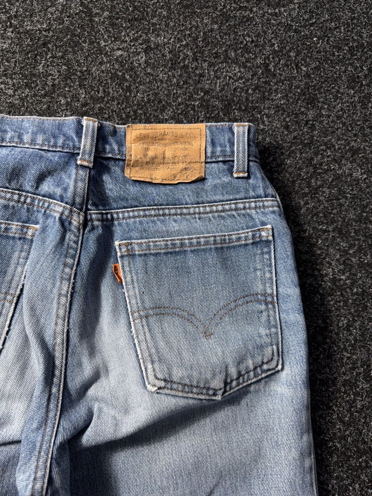 Levi's × Levi's Vintage Clothing × Vintage Ultra Rare Levi’s 501 Orange Tab Vintage 80s-90s Grail Denim Size US 31 - 16 Thumbnail