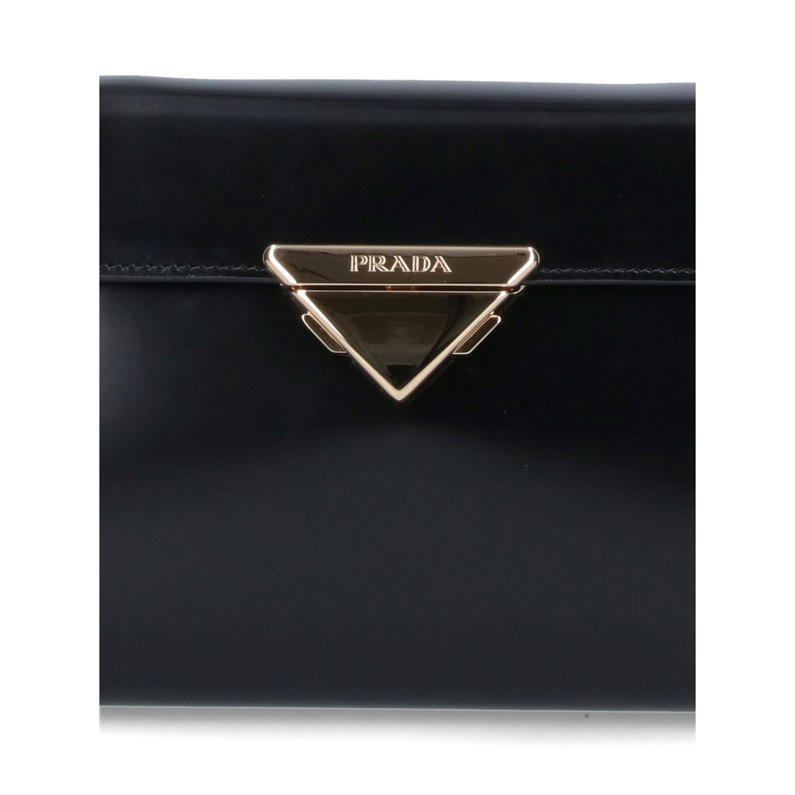 Prada PRADA Black Medium Leather Shoulder Bag New And Authentic Size ONE SIZE - 5 Thumbnail