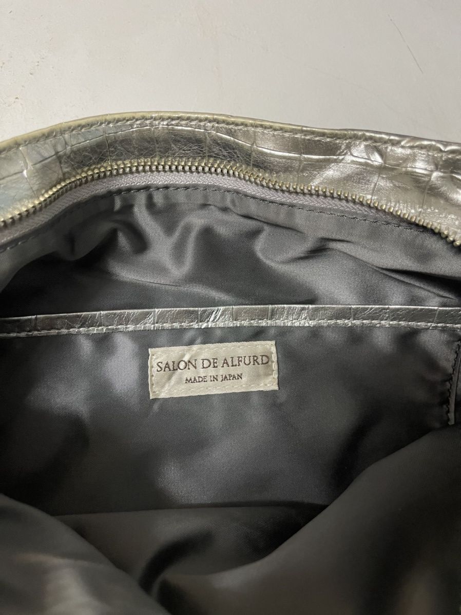 Designer × Japanese Brand SILVER CHAIN HANDLE BAG SALON DE ALFURD JAPAN Size ONE SIZE - 5 Thumbnail