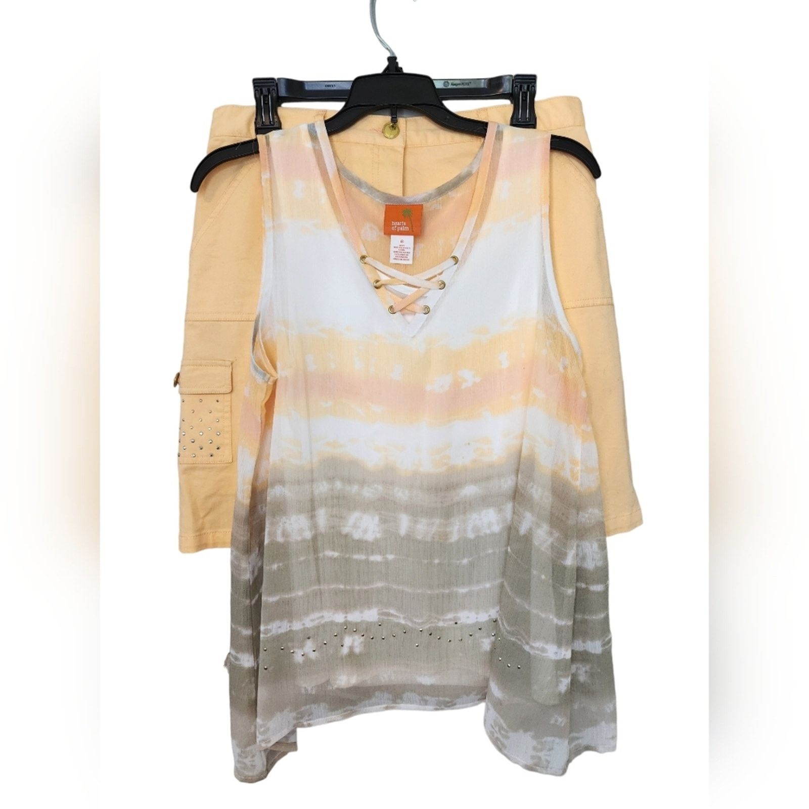 Other Hearts of Palm Orange Summer Skirt and tank outfit 6/8 Size M / US 6-8 / IT 42-44 - 5 Thumbnail