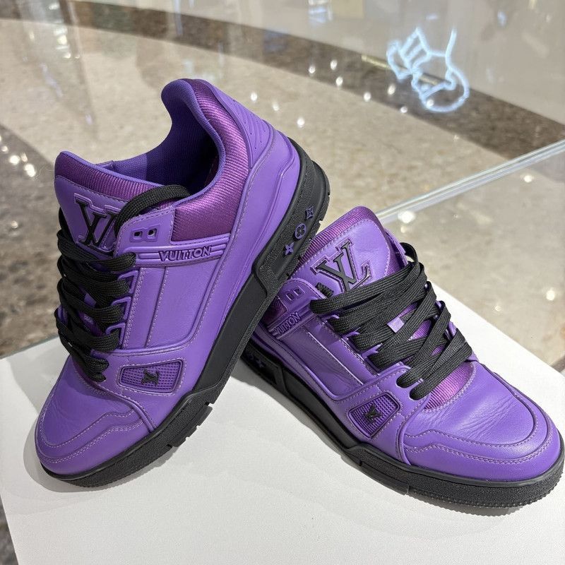 Louis Vuitton Louis Vuitton Stylish Low-Top Trainer Sneakers Size US 6 / IT 36 - 3 Thumbnail