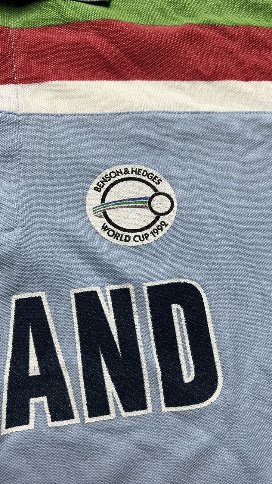 Other 1992 ‼️England Cricket world cup ISC benson & hedges jersey Size US XXL / EU 58 / 5 - 9 Thumbnail