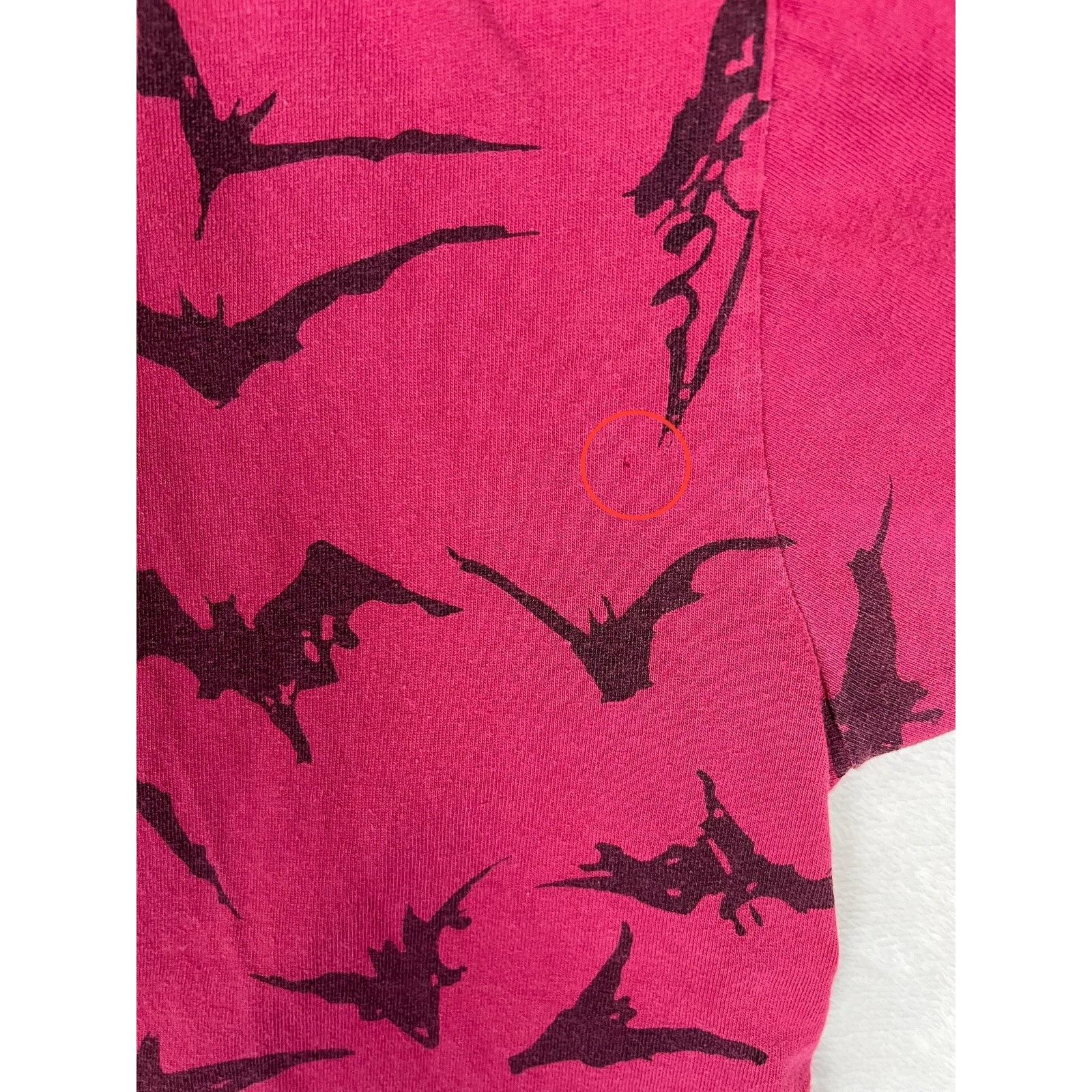 DC Comics Vintage Batman & Robin Shirt Mens Large Red All Over Print D Size US L / EU 52-54 / 3 - 11 Thumbnail