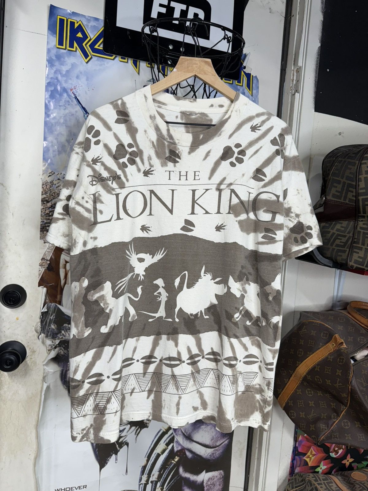 Vintage Vintage 90’s Lion King Tiedye T-Shirt Disney Movie Tee Med Size US M / EU 48-50 / 2 - 8 Thumbnail