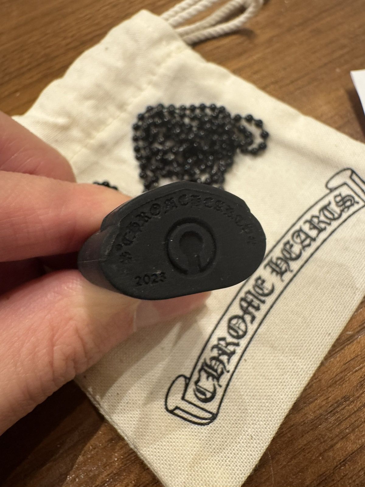 Chrome Hearts Padlock Silicon Pendant