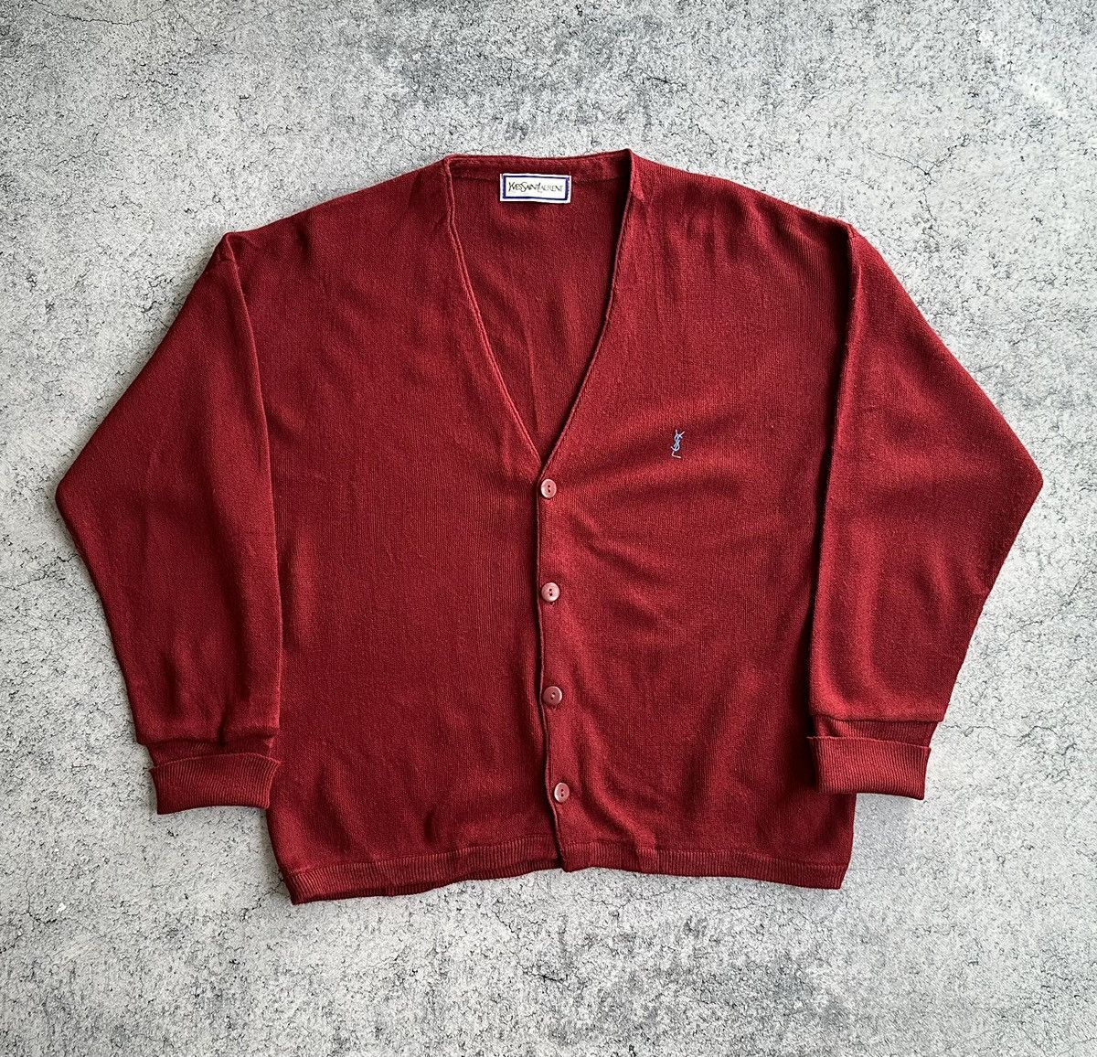 Yves Saint Laurent Vintage 80s Yves Saint Laurent YSL Cardigan Size US L / EU 52-54 / 3 - 8 Thumbnail