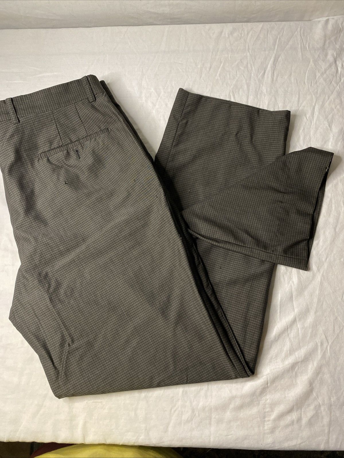 Luxe Zignone Linea Naturale Luxe Gray Mens Pants Sz 36 *DEFECT* Size US 36 / EU 52 - 11 Thumbnail