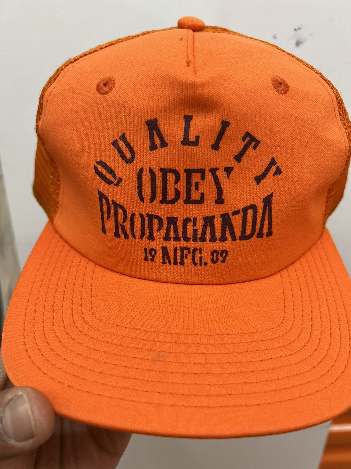 Obey ***FINAL DROP***RARE BWT OBEY PROPAGANDA SNAPBACK CAP O/S Size ONE SIZE - 2 Thumbnail
