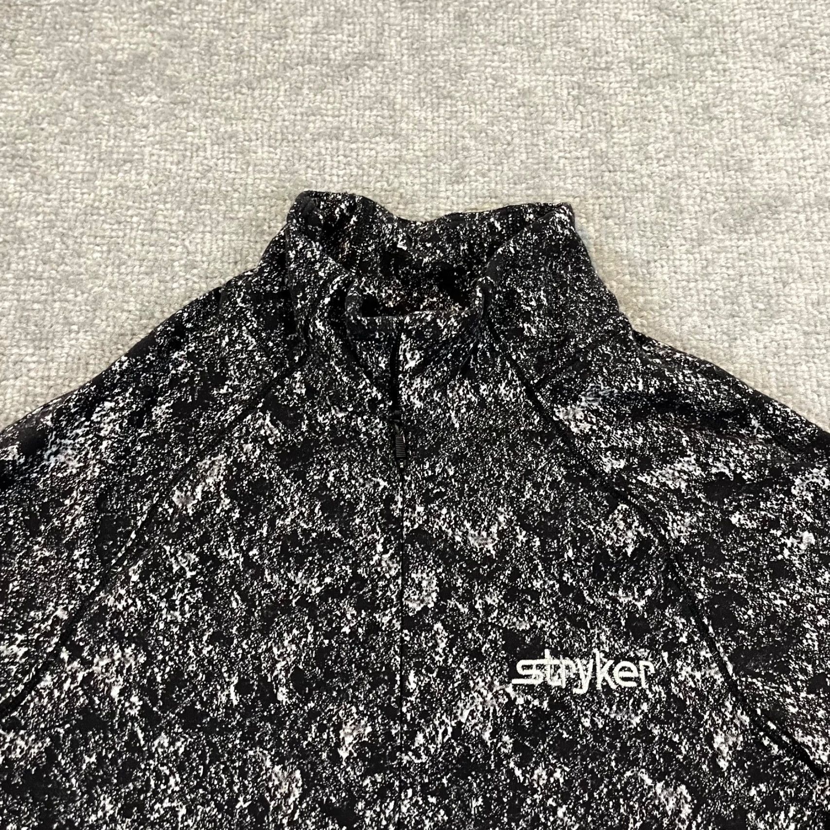 Lululemon LULULEMON Jacket Womens Size 8 Black White Outrun The Elements 1/2 Zip Pullover Multicolor Size M / US 6-8 / IT 42-44 - 4 Thumbnail